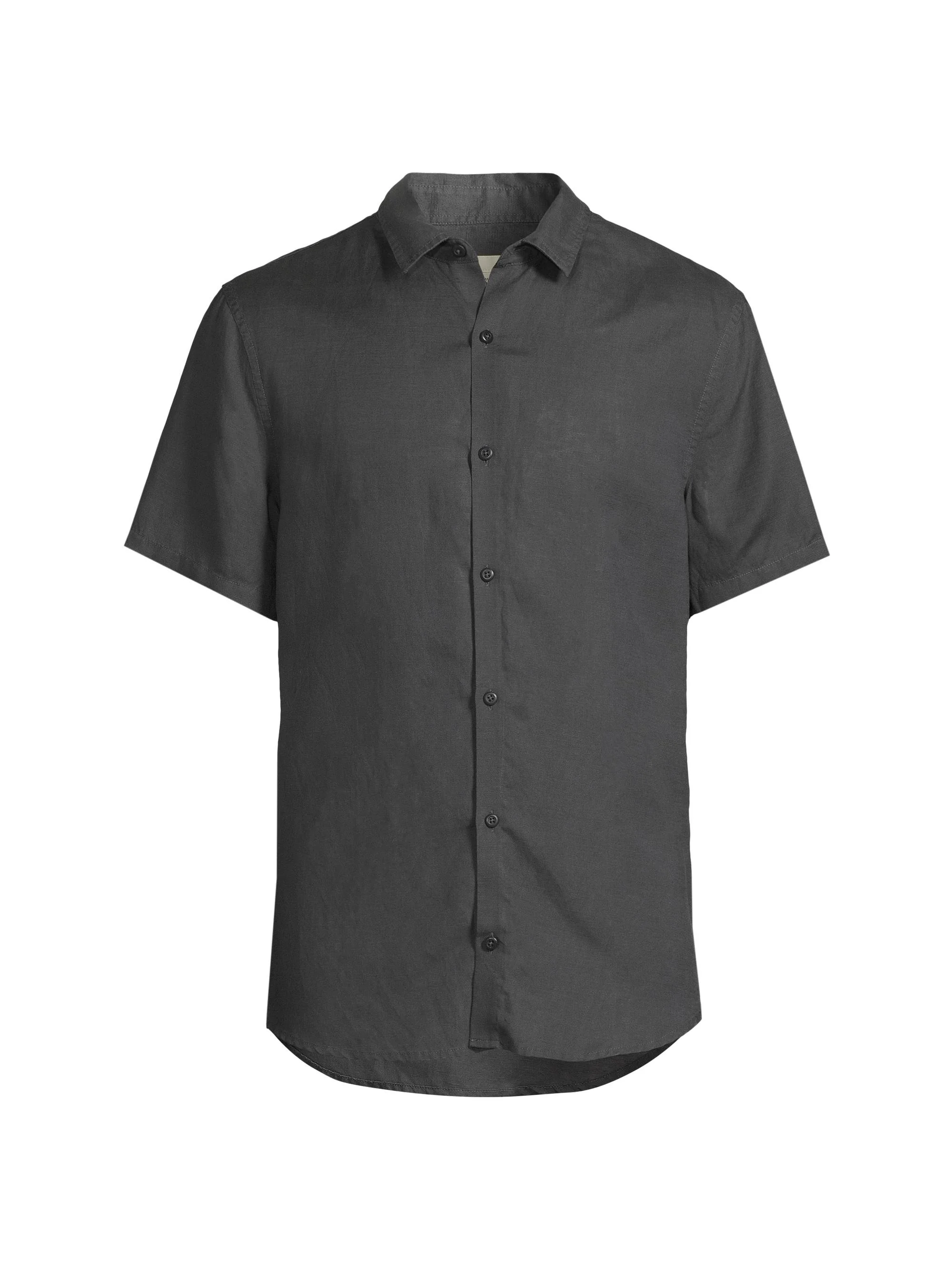 Men's Jack Air Linen Short-Sleeve Shirt - Gunmetal - 1