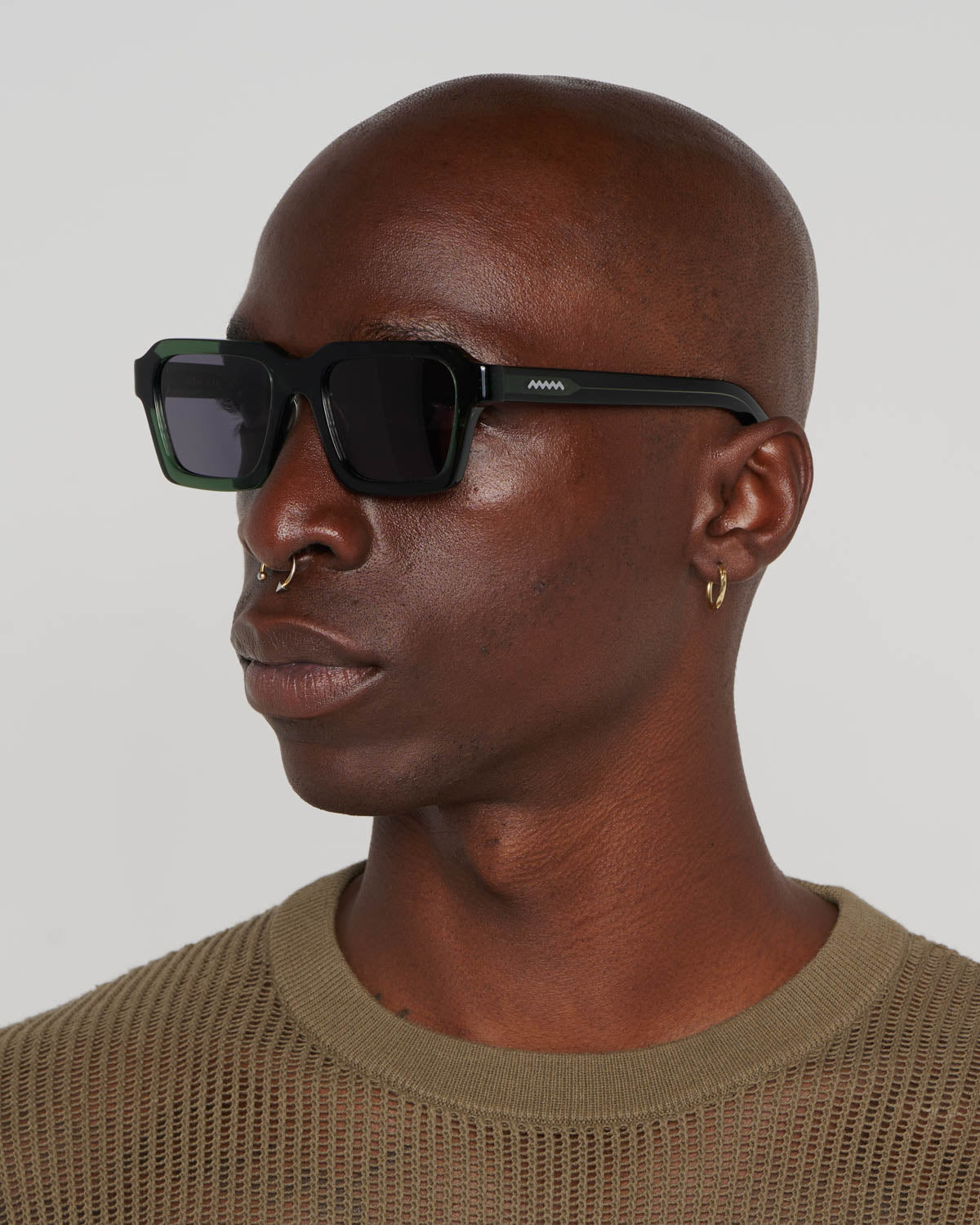 Staunton Post Modern Primitive Eye Protection - Green Smoke - 4