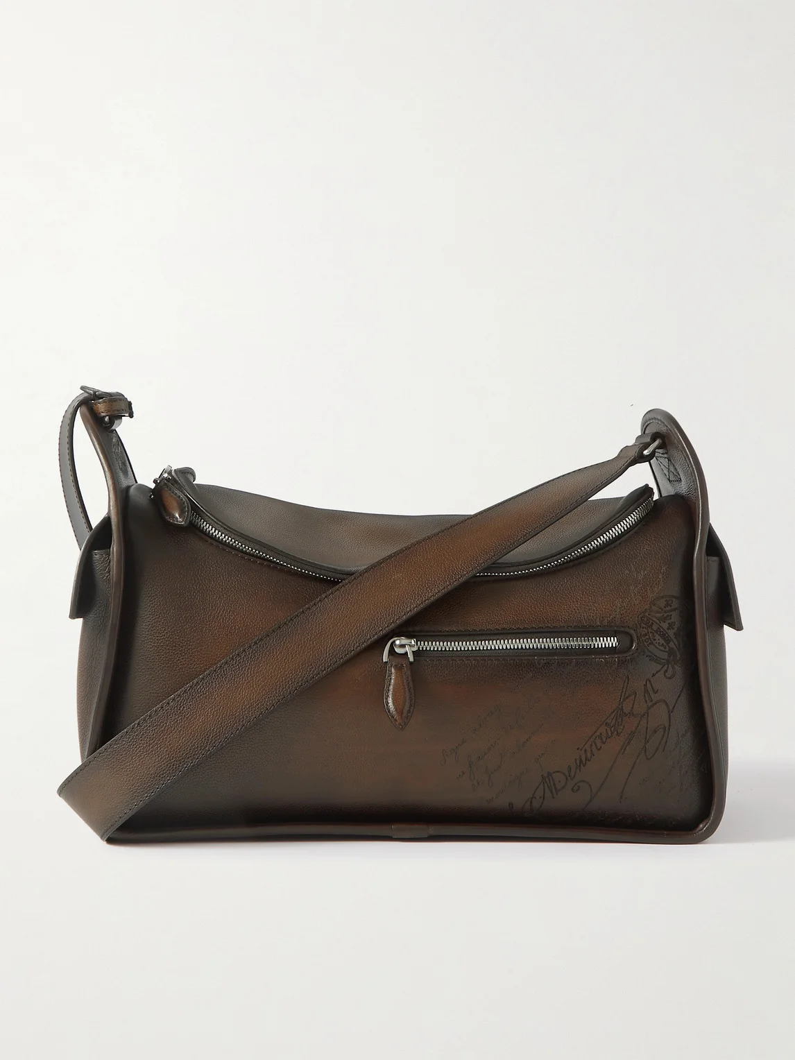 Périple Barrel Scritto Venezia Leather Softy Messenger Bag - 1