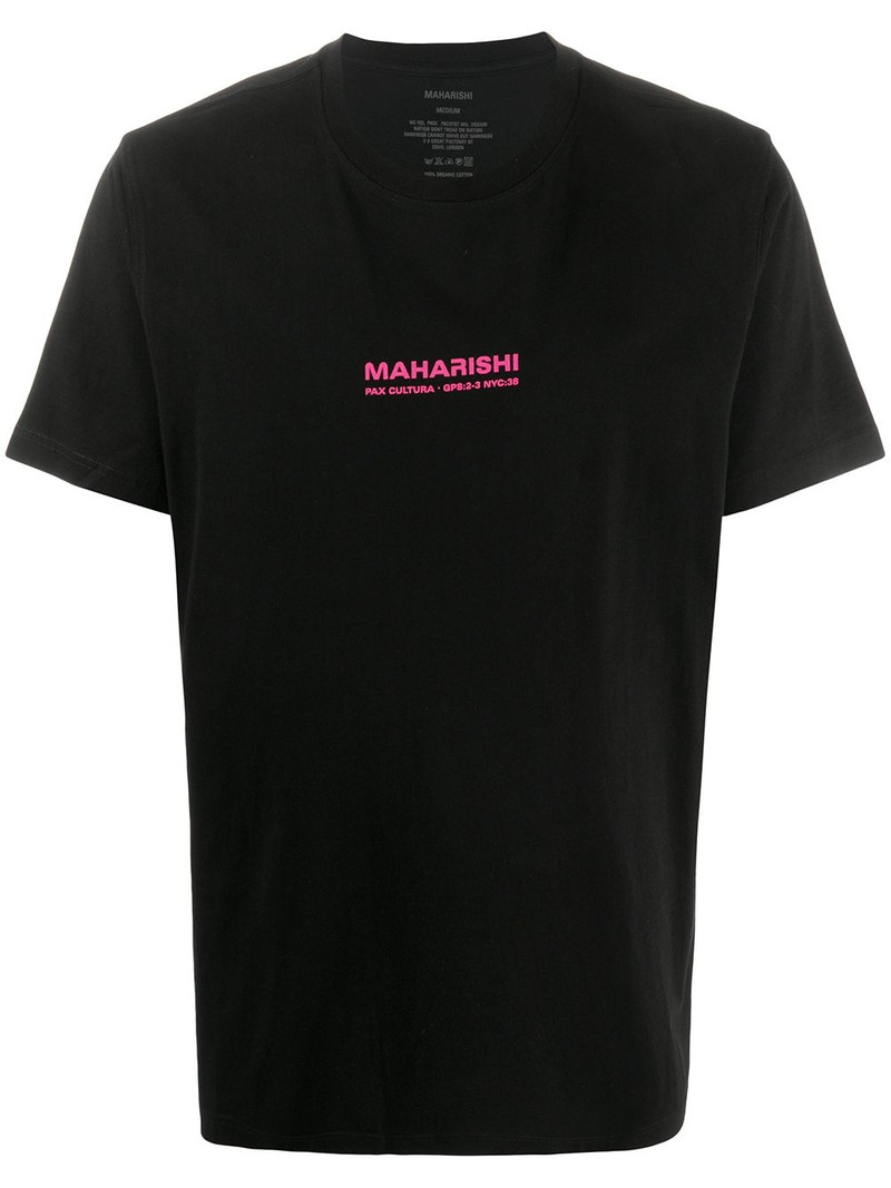 logo print T-shirt 1