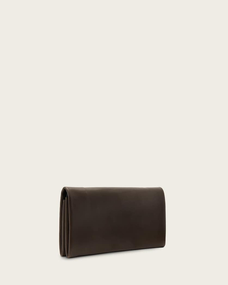 HARLUNA LEATHER CLUTCH BAG 7