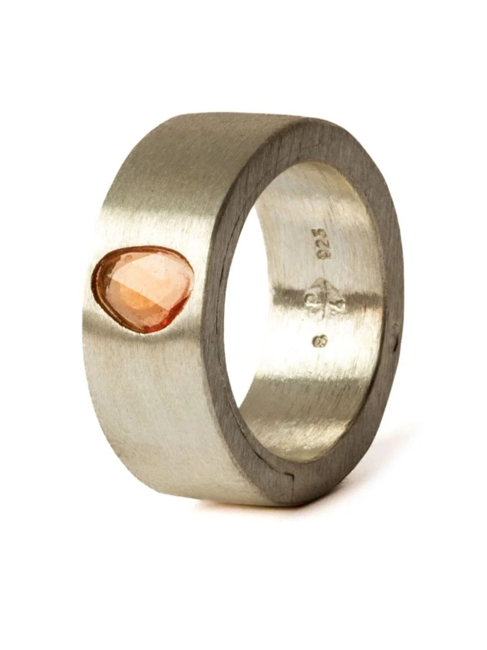 Sistema sterling-silver sapphire ring - 1