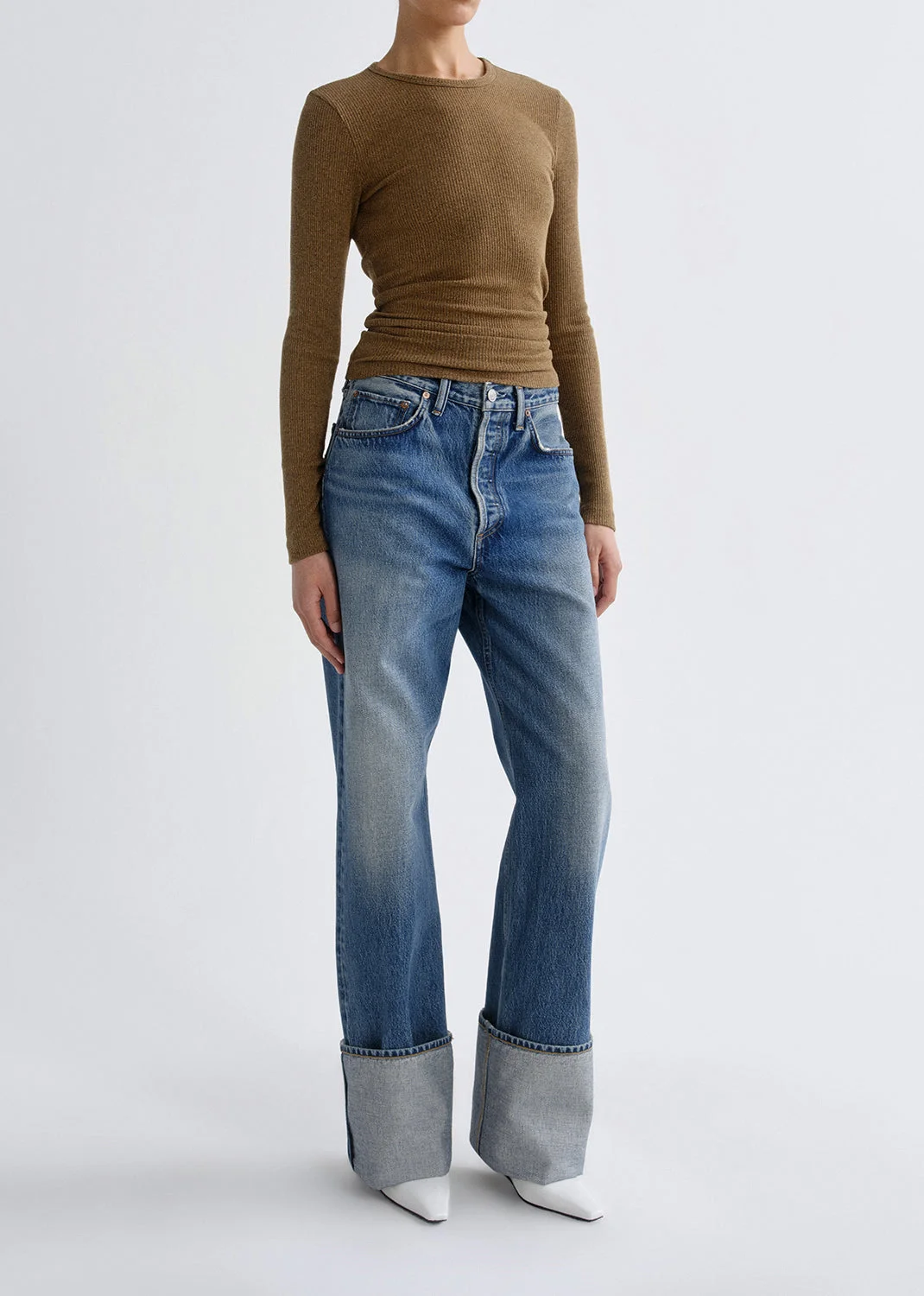DELPHI SLIM TEE IN BREW - 1