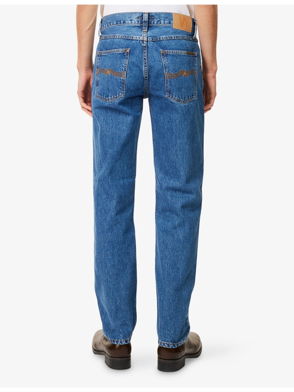 Gritty Jackson Straight-Leg Denim Jeans - 4