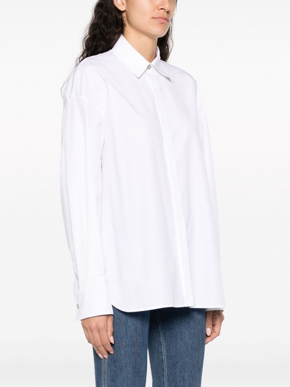 button-up cotton shirt - 3
