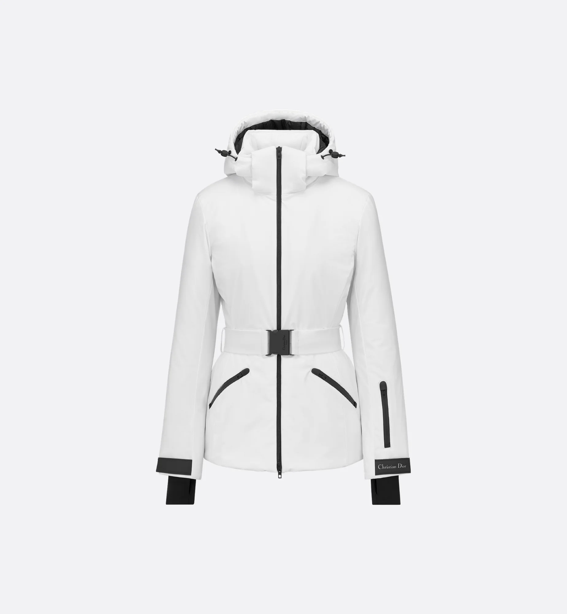 DiorAlps Belted Puffer Jacket with Hood - 1