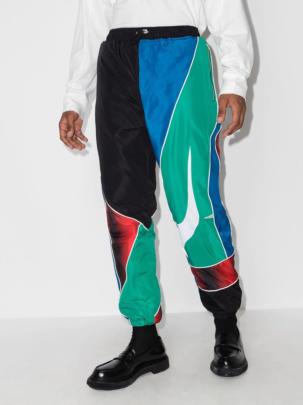 Marshall patchwork track pants - 2