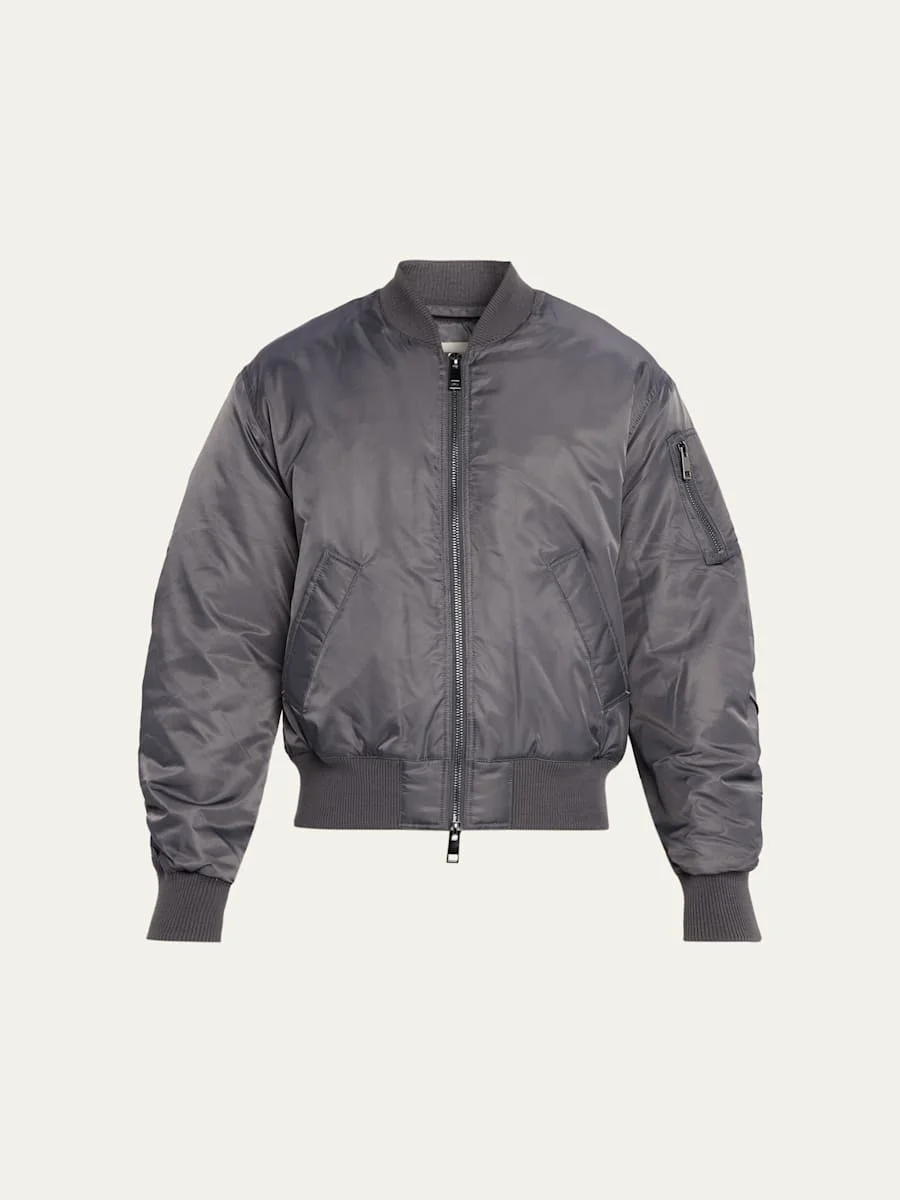 Men's Javier Nylon Bomber Jacket - 1