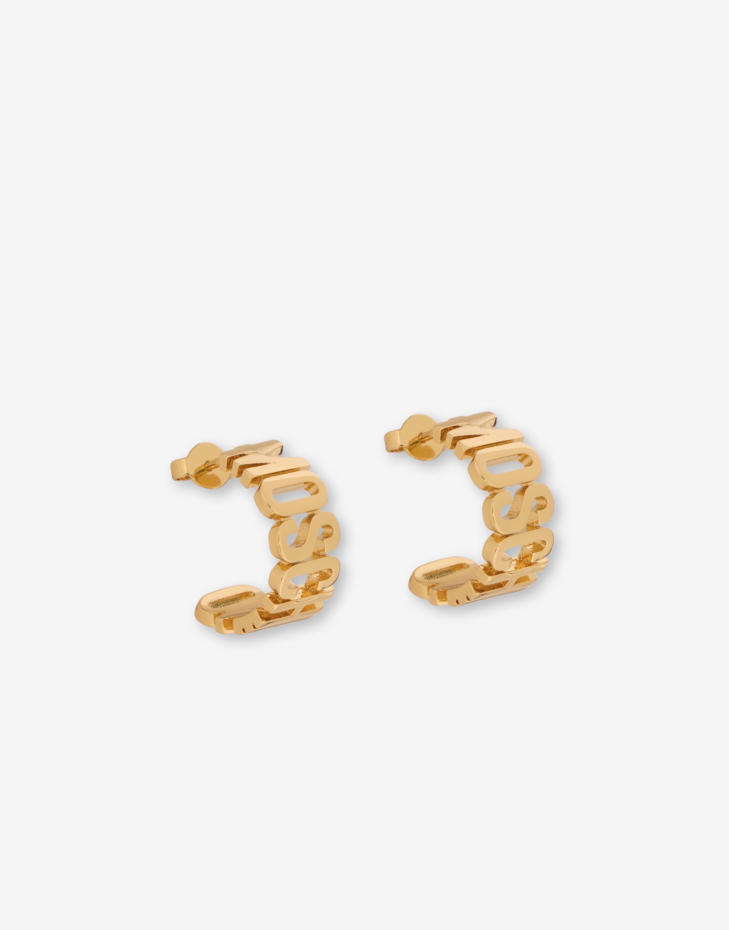 LETTERING LOGO SMALL EARRINGS - 2