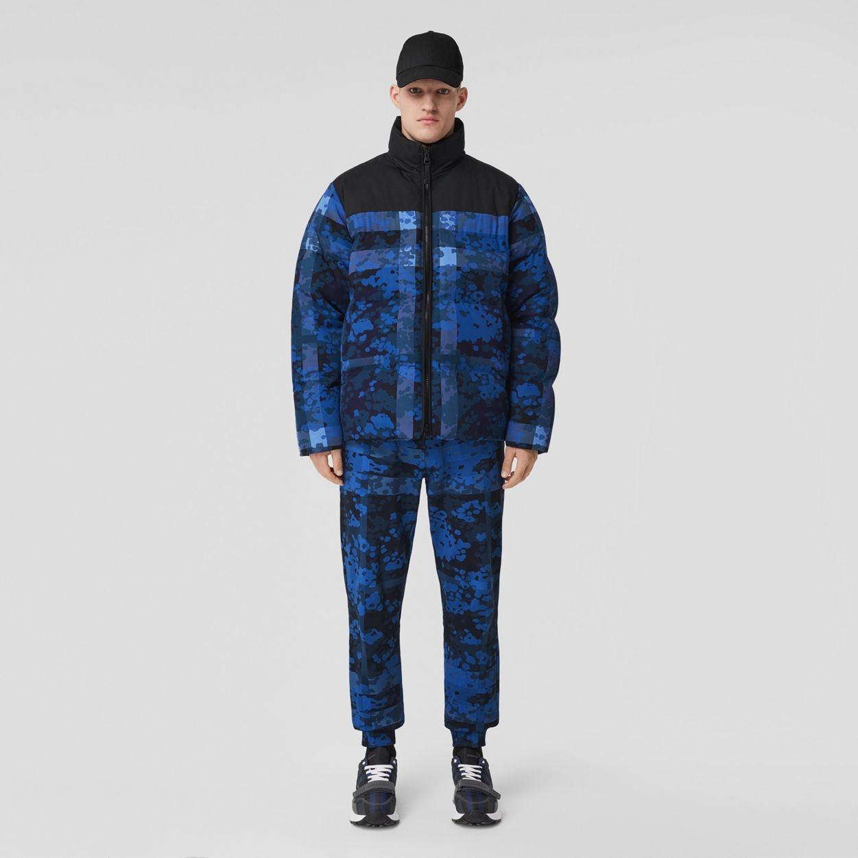 Camouflage Check Thermoregulated Puffer Jacket - 2
