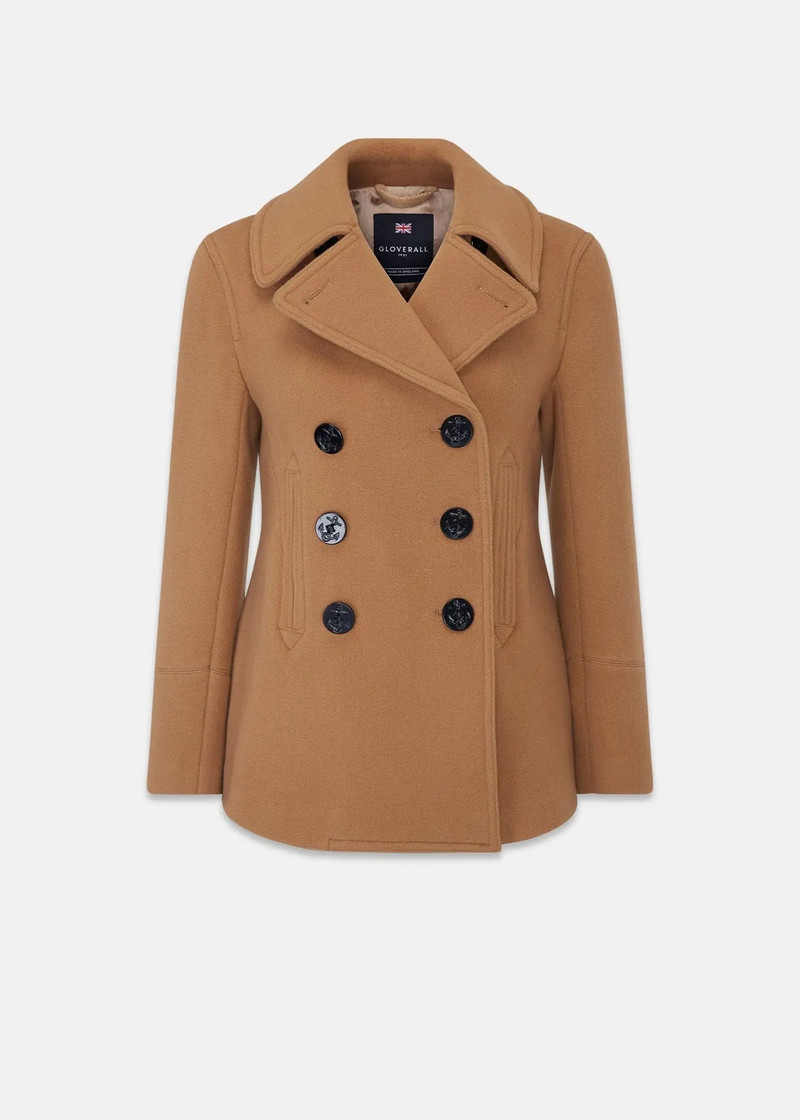 Women's Bronte Peacoat Camel 1