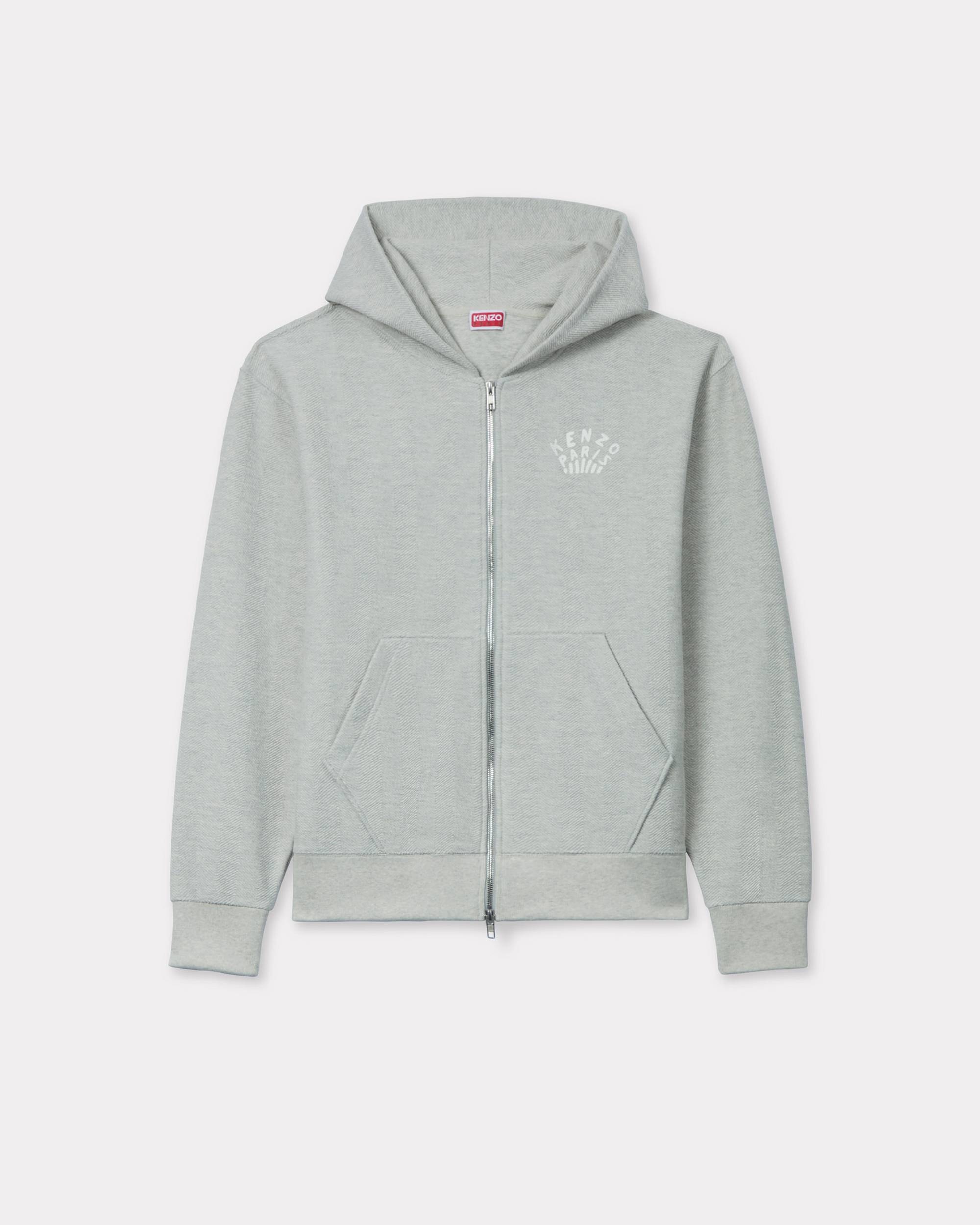 'KENZO Dragonfly' zipped hoodie in cotton - 1