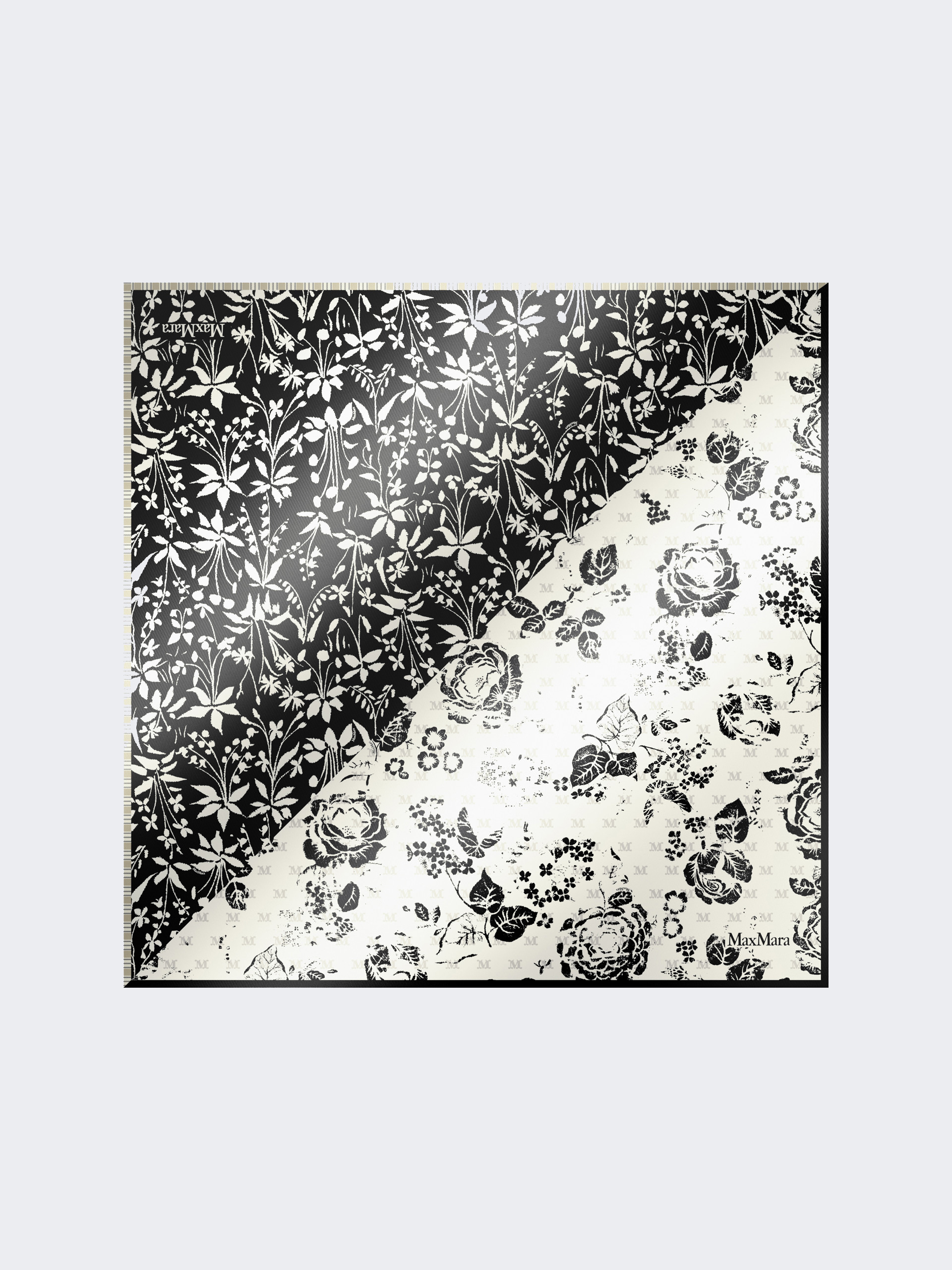 CARRE90W Printed silk scarf - 1