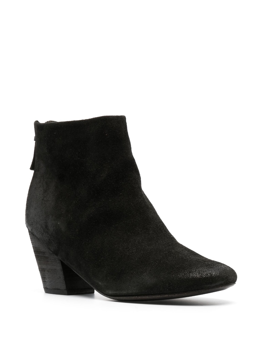 80mm leather ankle boots - 2
