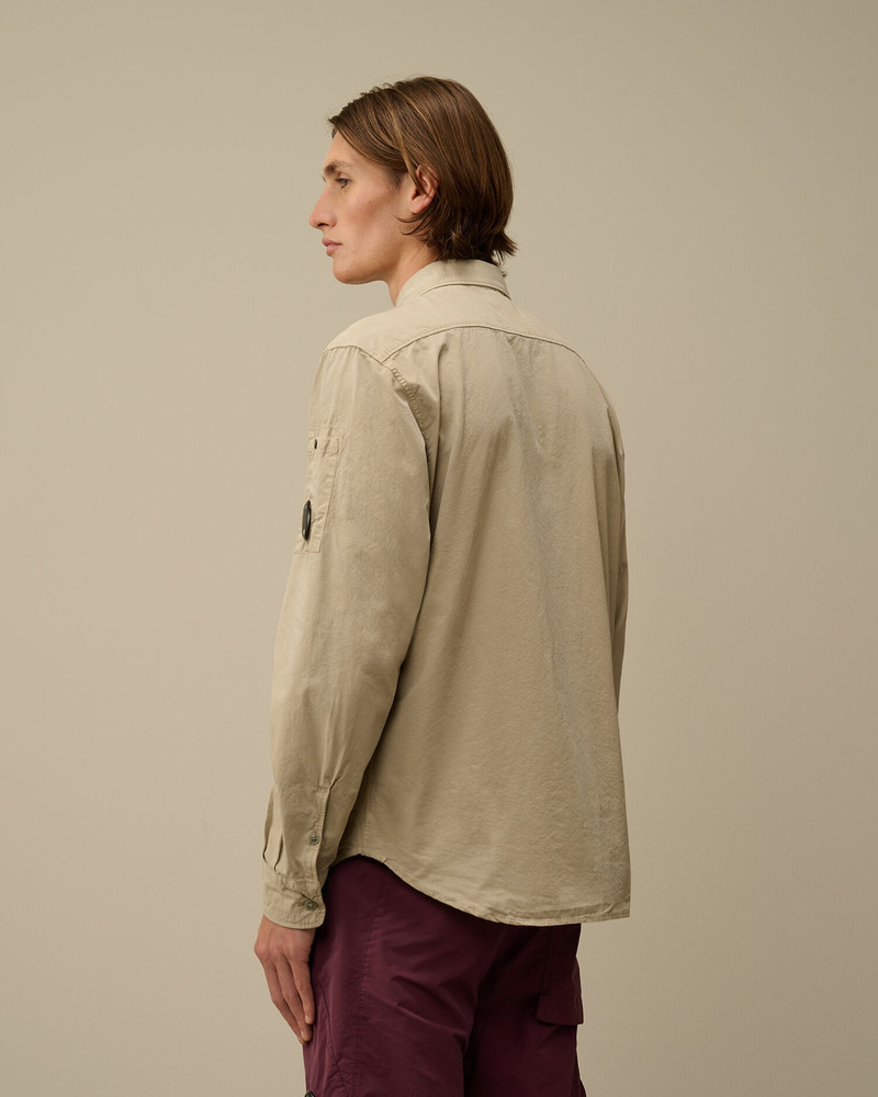 C.P. Company Microreps Diamond Peach Overshirt | REVERSIBLE