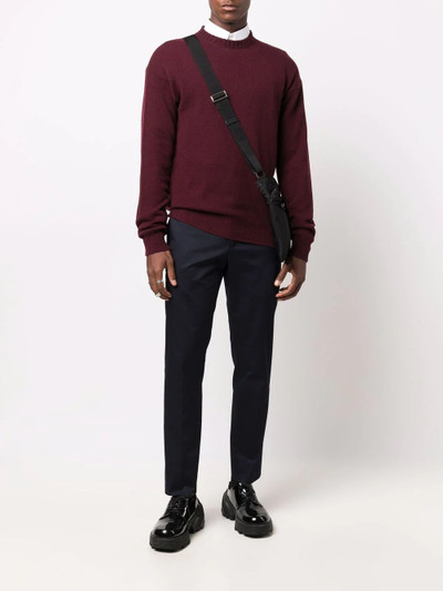 Jil Sander wool-cashmere round neck jumper outlook