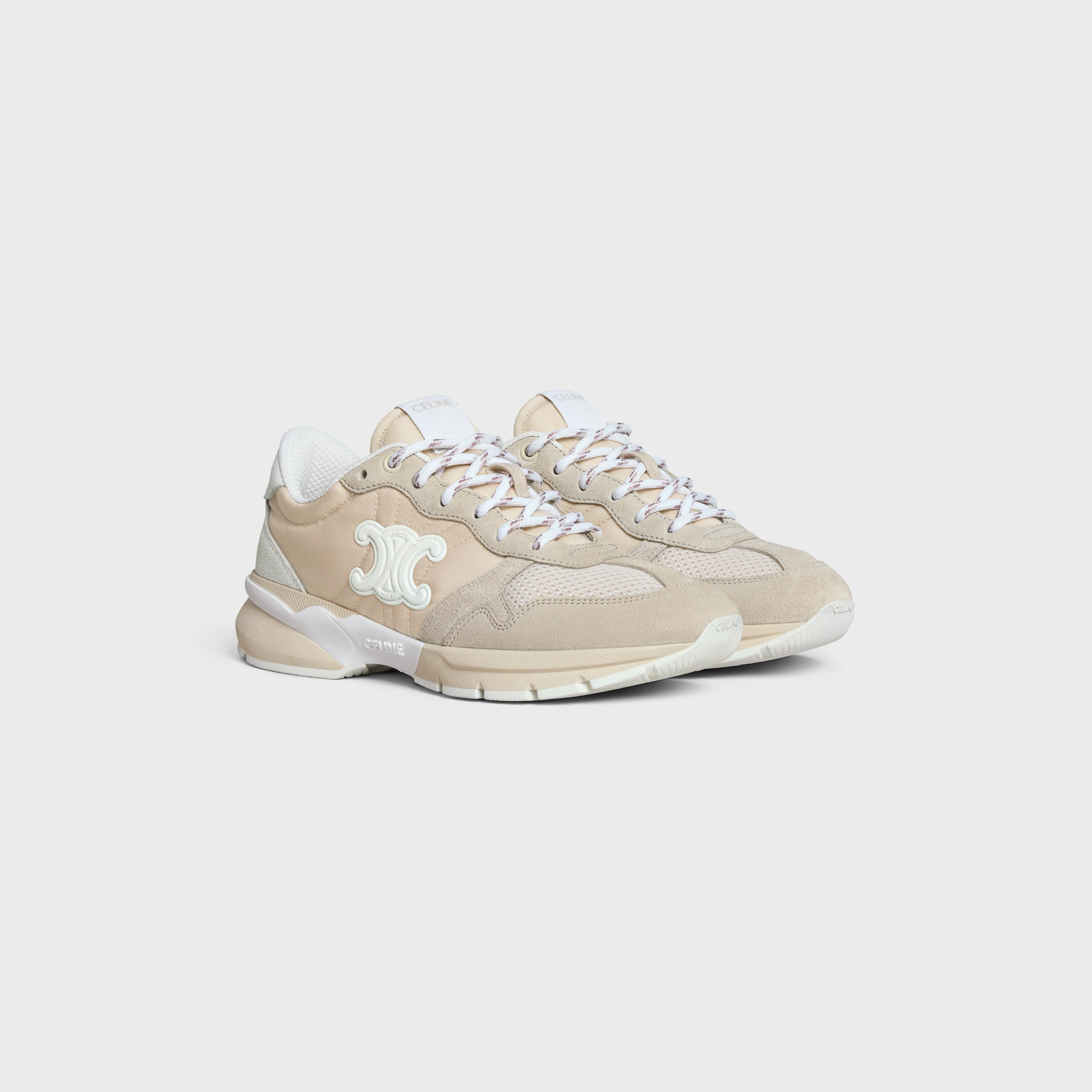 CELINE RUNNER CR-04 SNEAKER IN Nylon, Mesh, Calfskin and Suede Calfskin - 2