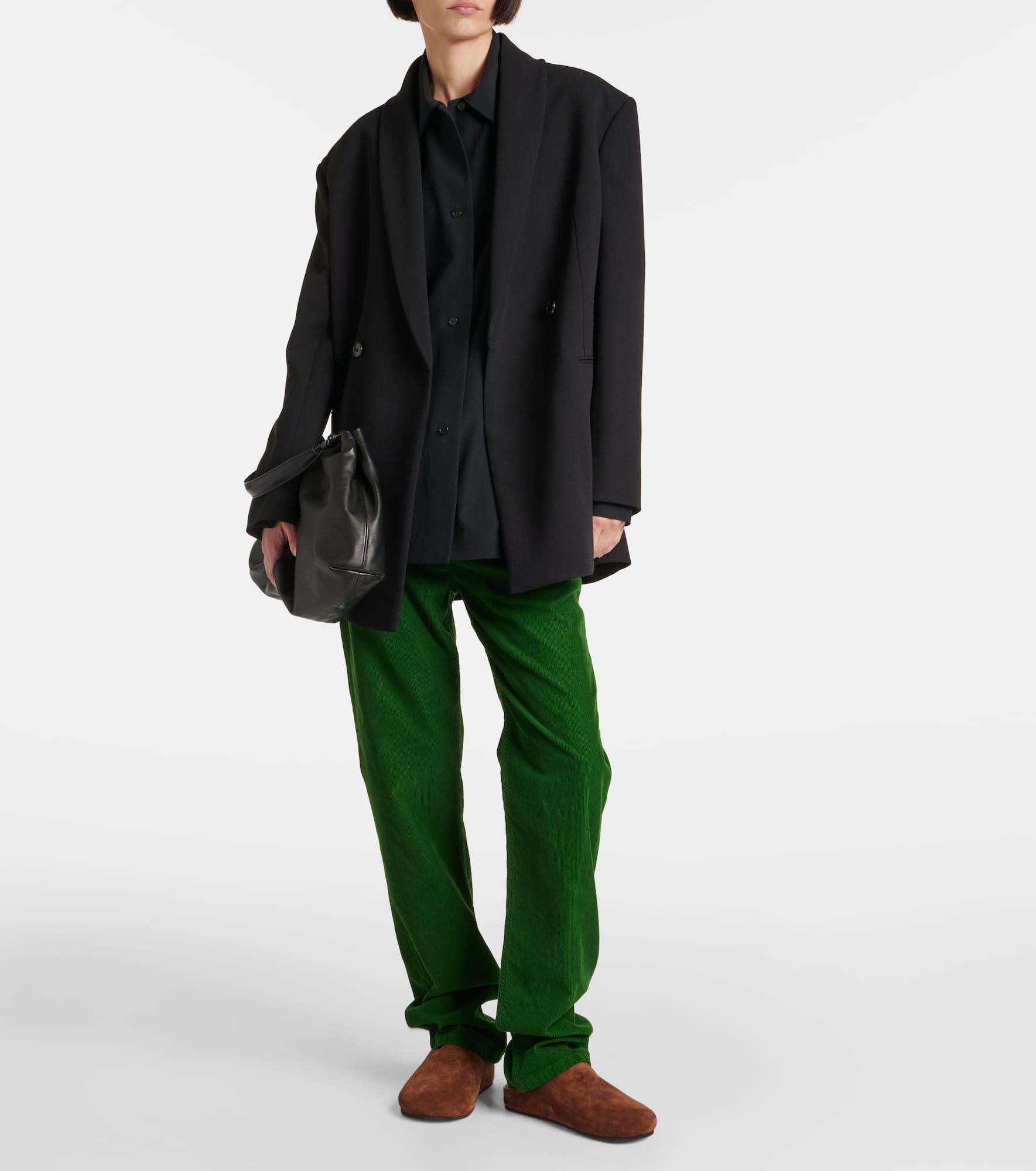 Carlind cotton corduroy straight pants - 2