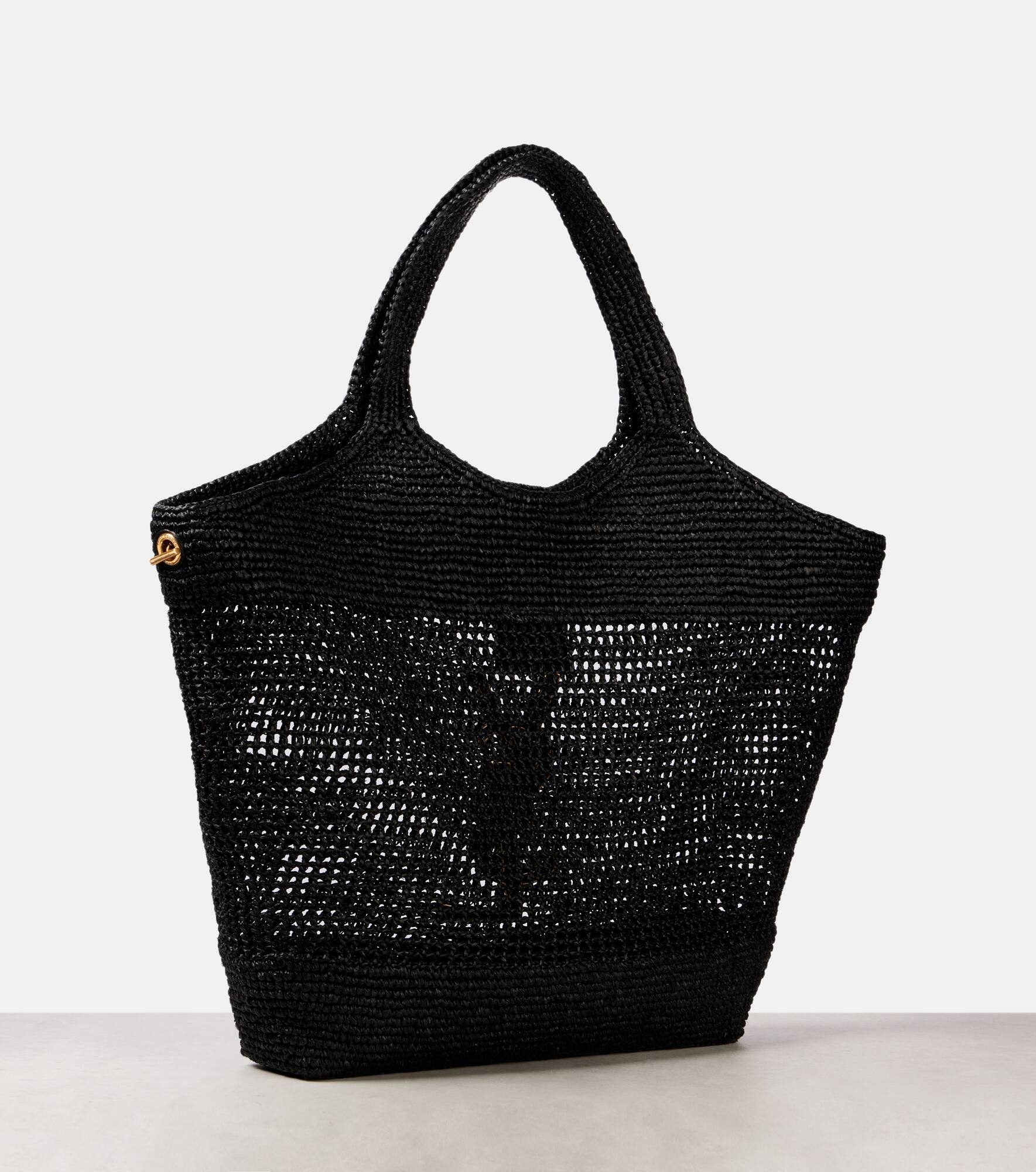 Icare Cassandre Maxi crochet raffia tote bag - 4