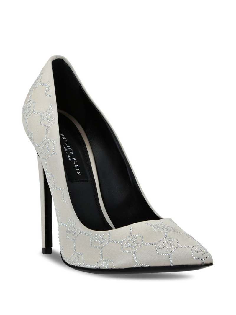 PHILIPP PLEIN Decollete Monogram Strass pumps outlook