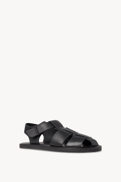 The Row Fisherman Sandal in Leather outlook