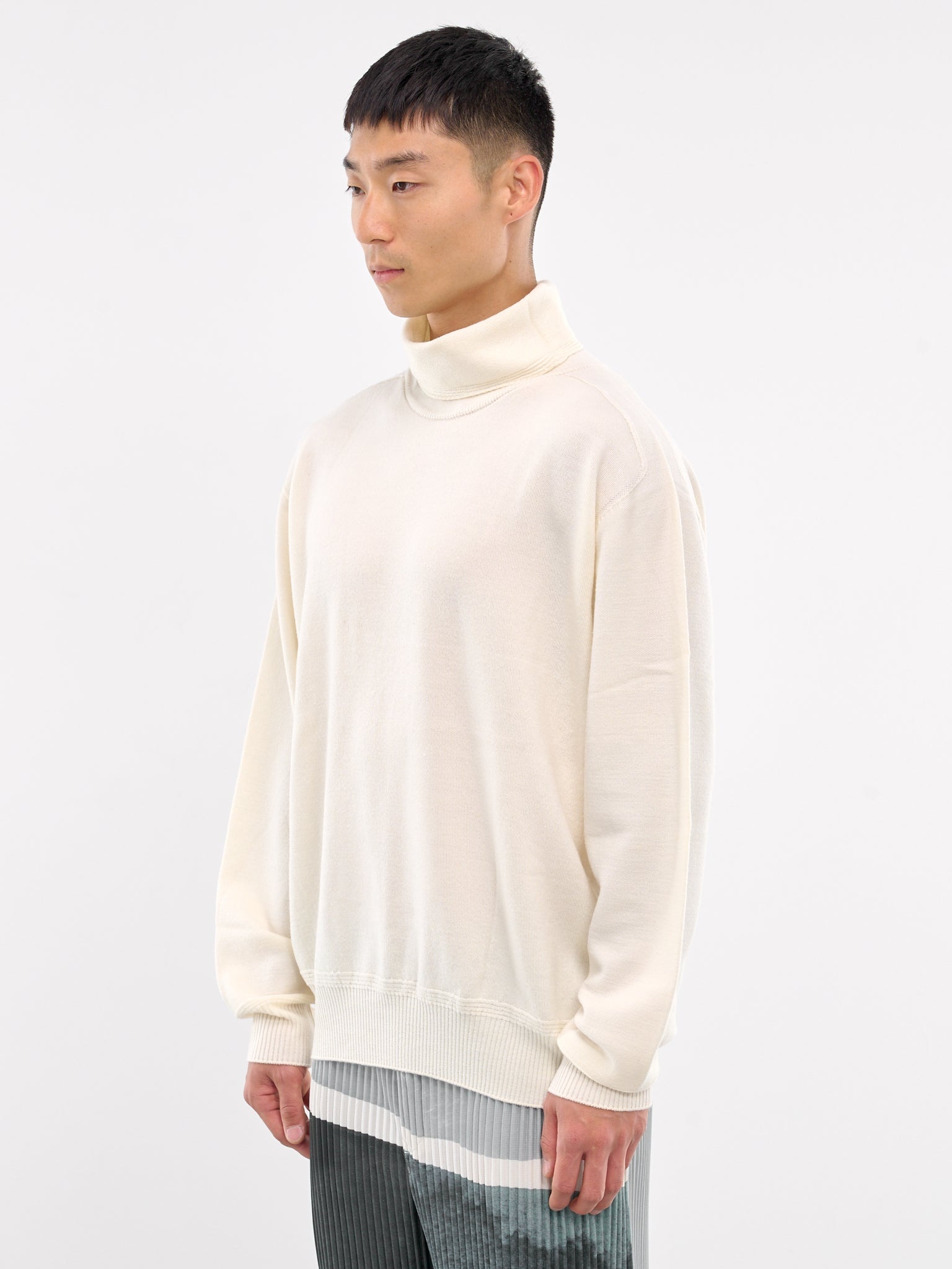 Smooth Wool Sweater - 2