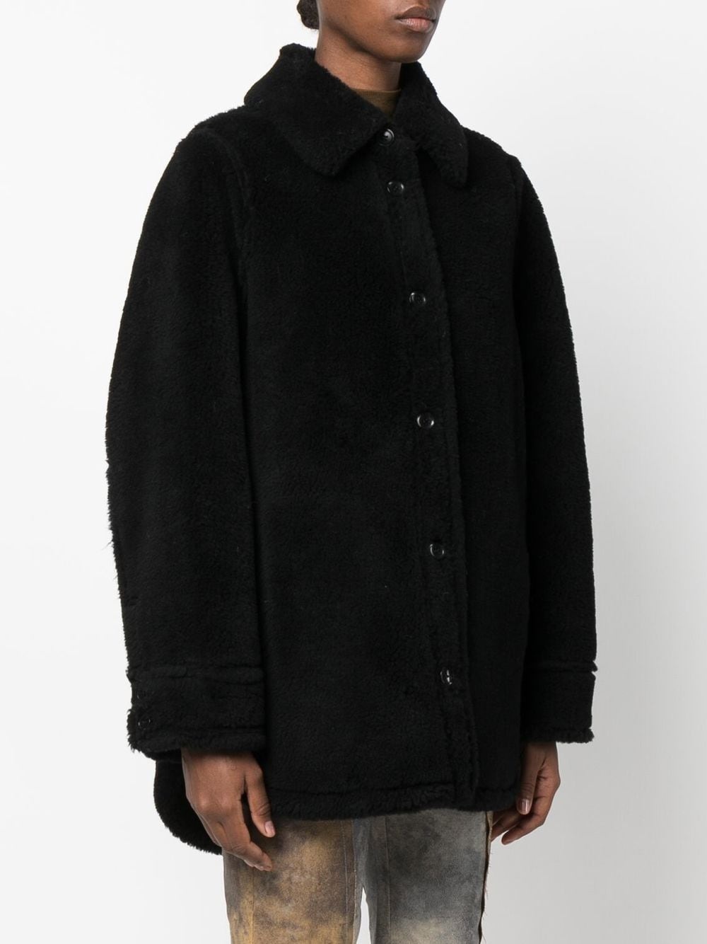 Vernon single-breasted wool coat - 3