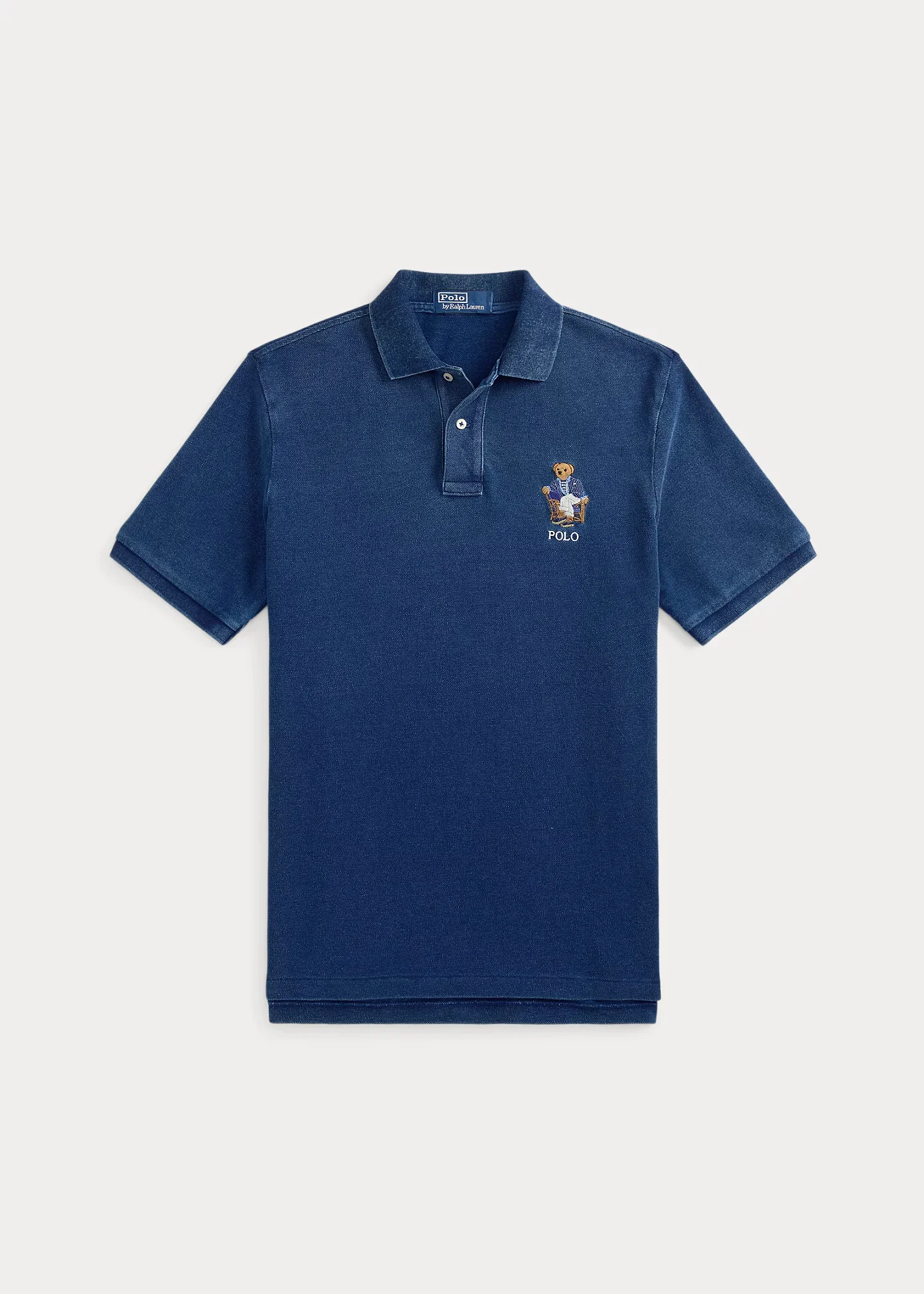 Classic Fit Polo Bear Mesh Polo Shirt - 1