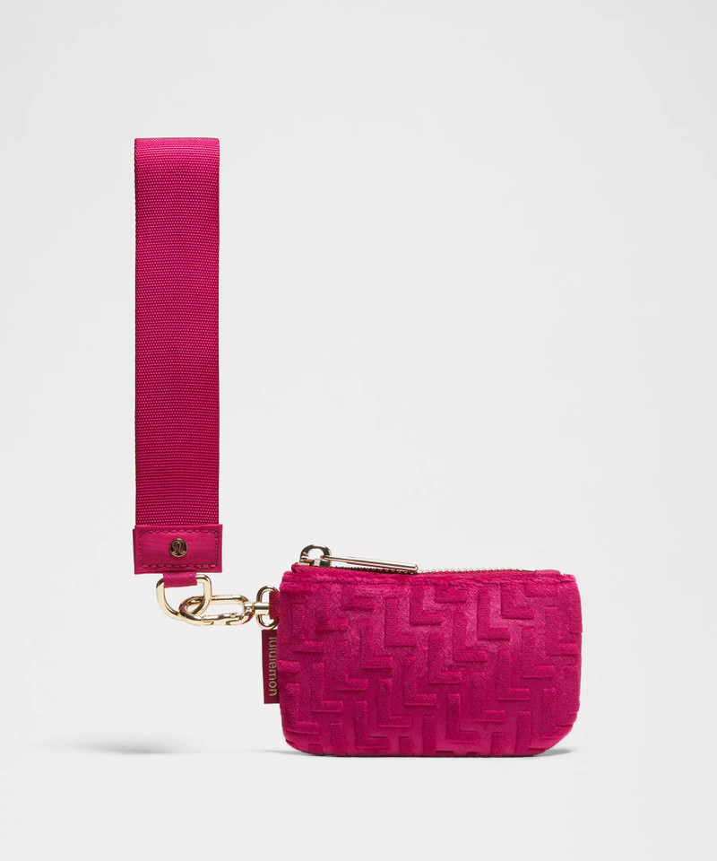 Dual Pouch Wristlet *L Monogram Velvet 3