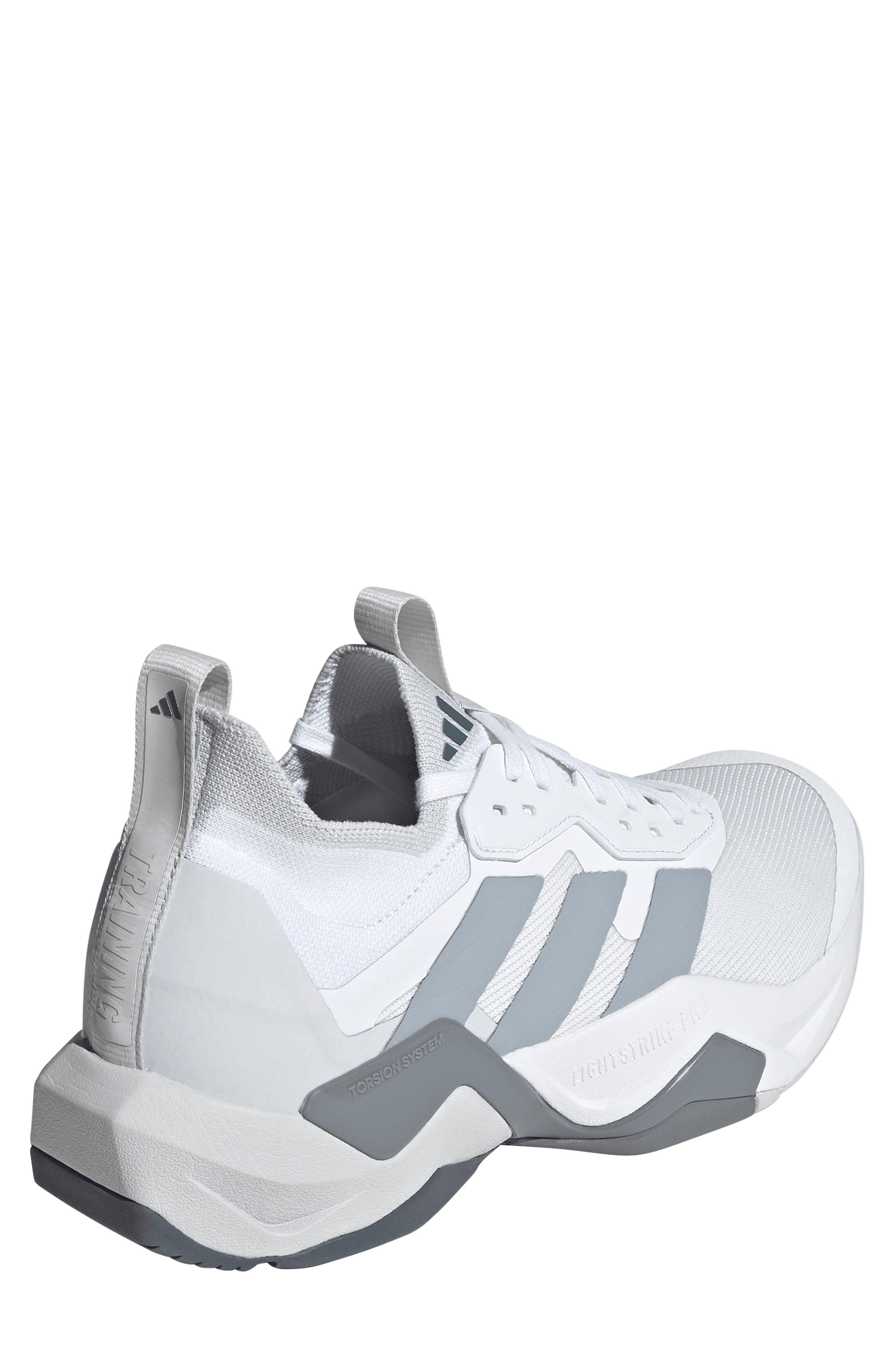 adidas Rapidmove Adv 2 HIIT Training Shoe in White/Halo Silver/Grey at Nordstrom - 2