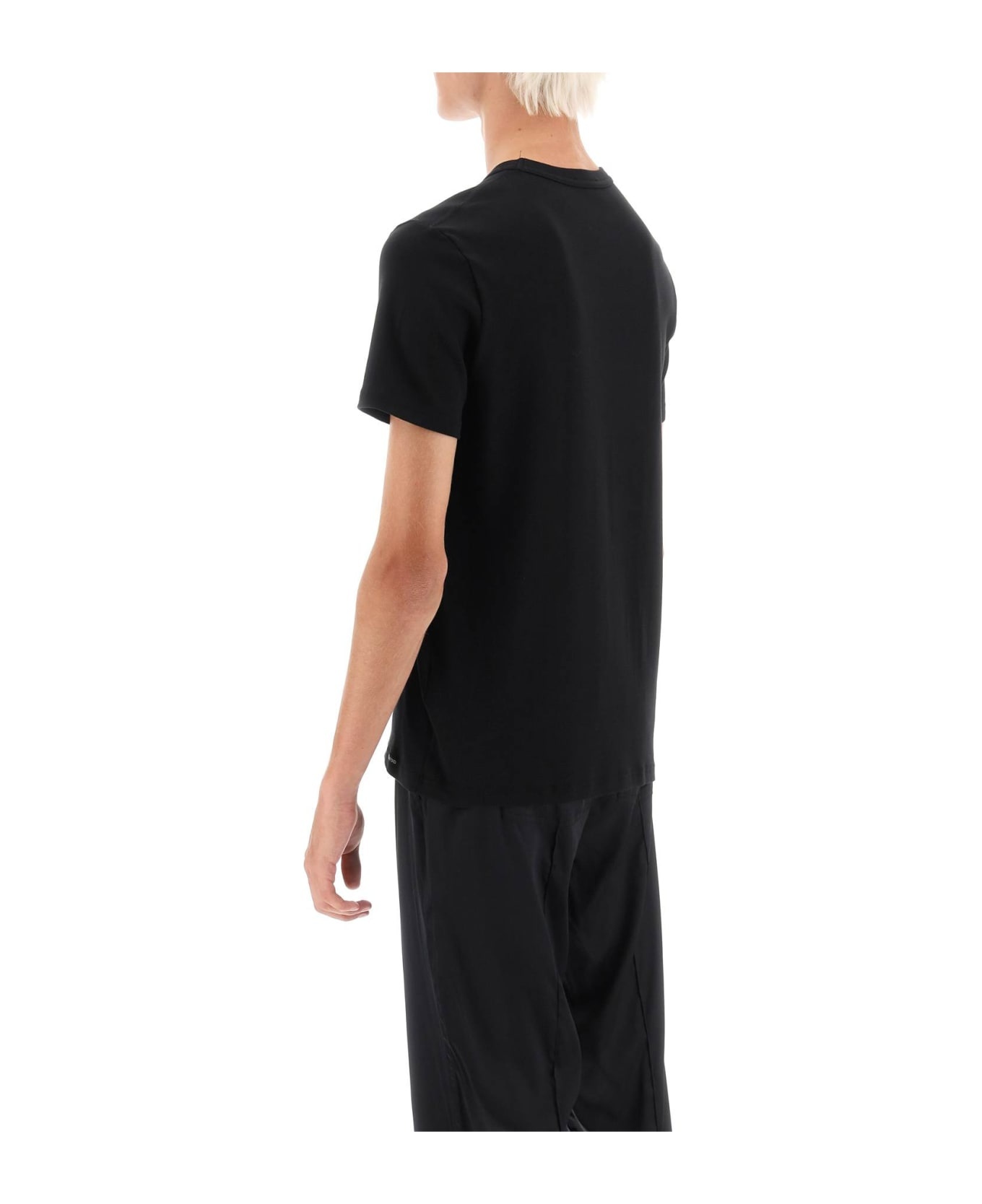 Cotton Crew-neck T-shirt - 3