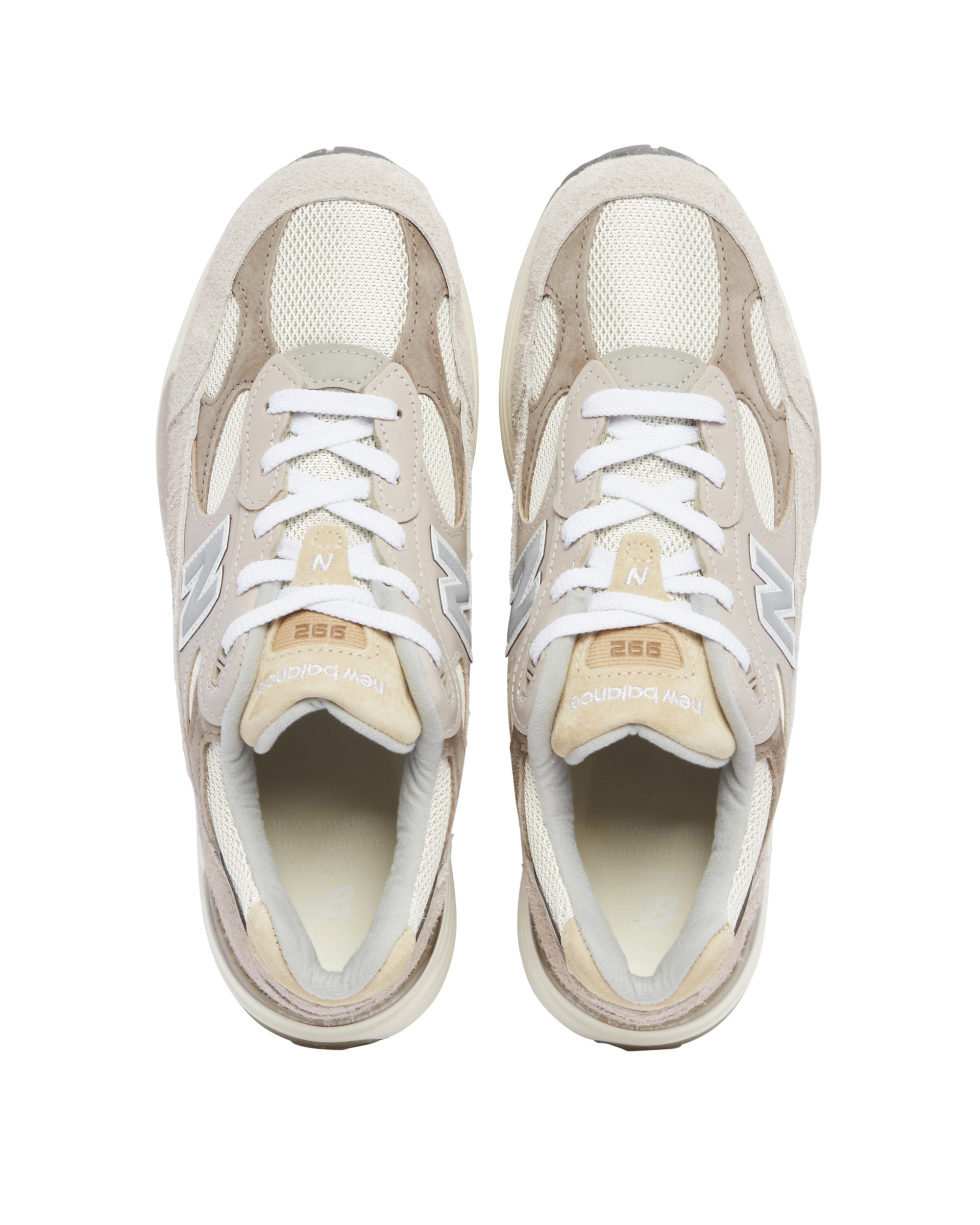 Beige Made in USA 992 Sneakers - 3
