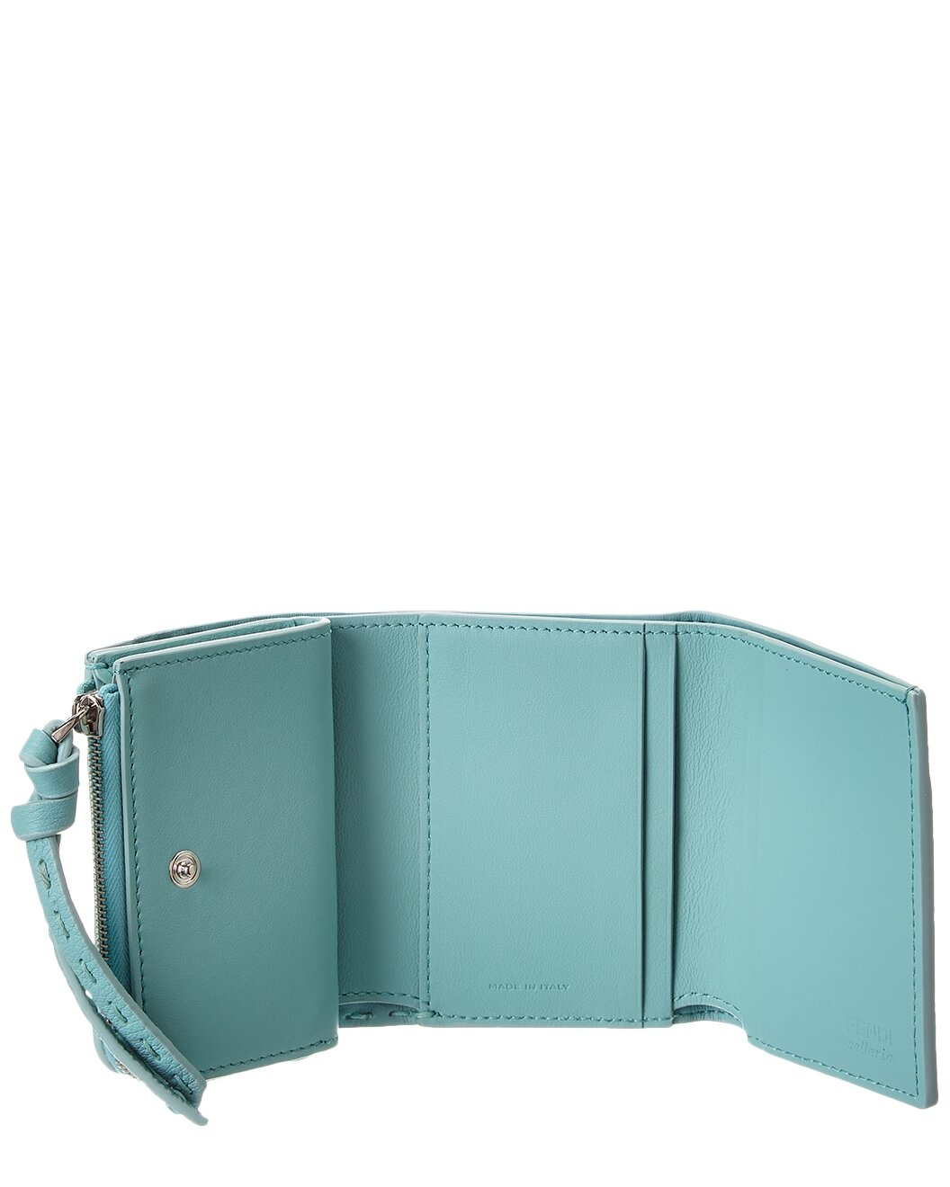 FENDI Peekaboo Micro Leather Trifold Wallet - 4