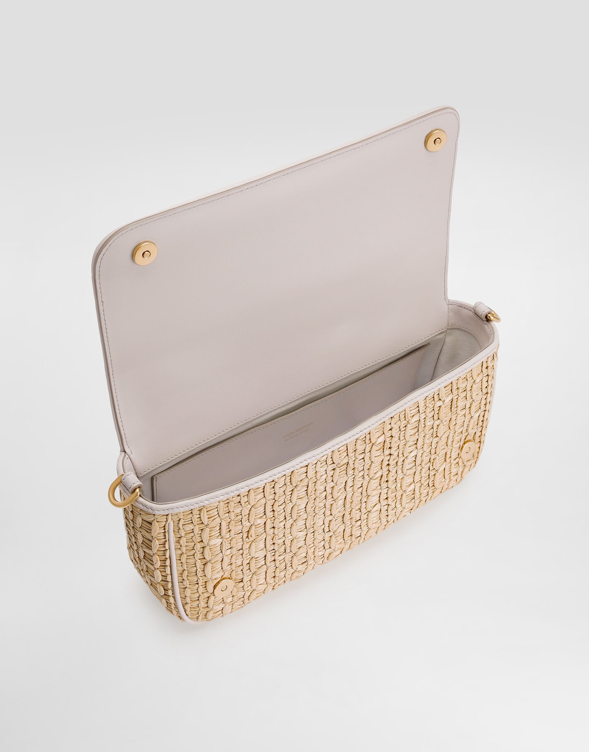 Rafia crochet shoulder bag - 5