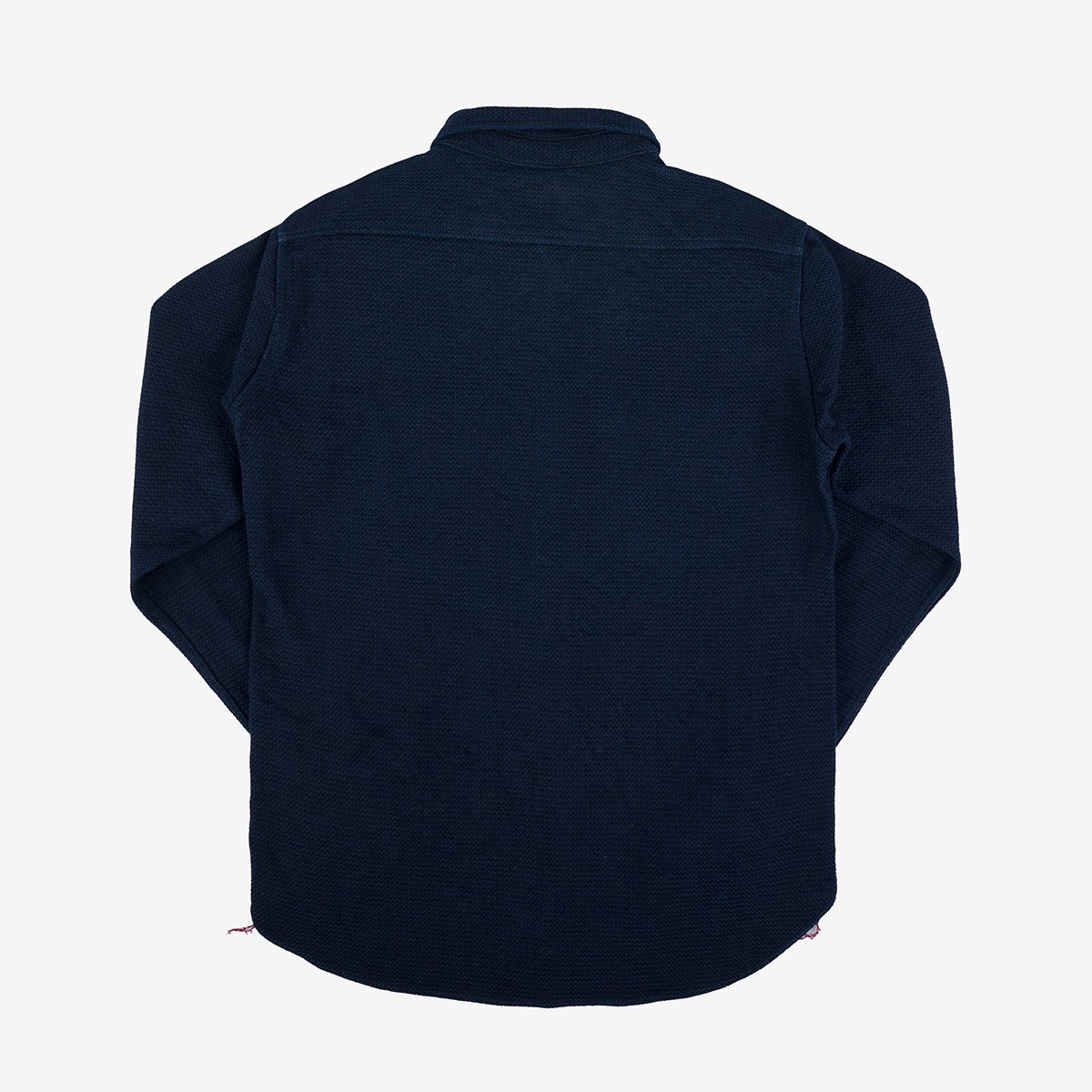 IHSH-380-IND 12oz Dobby Cloth Work Shirt - Indigo - 5