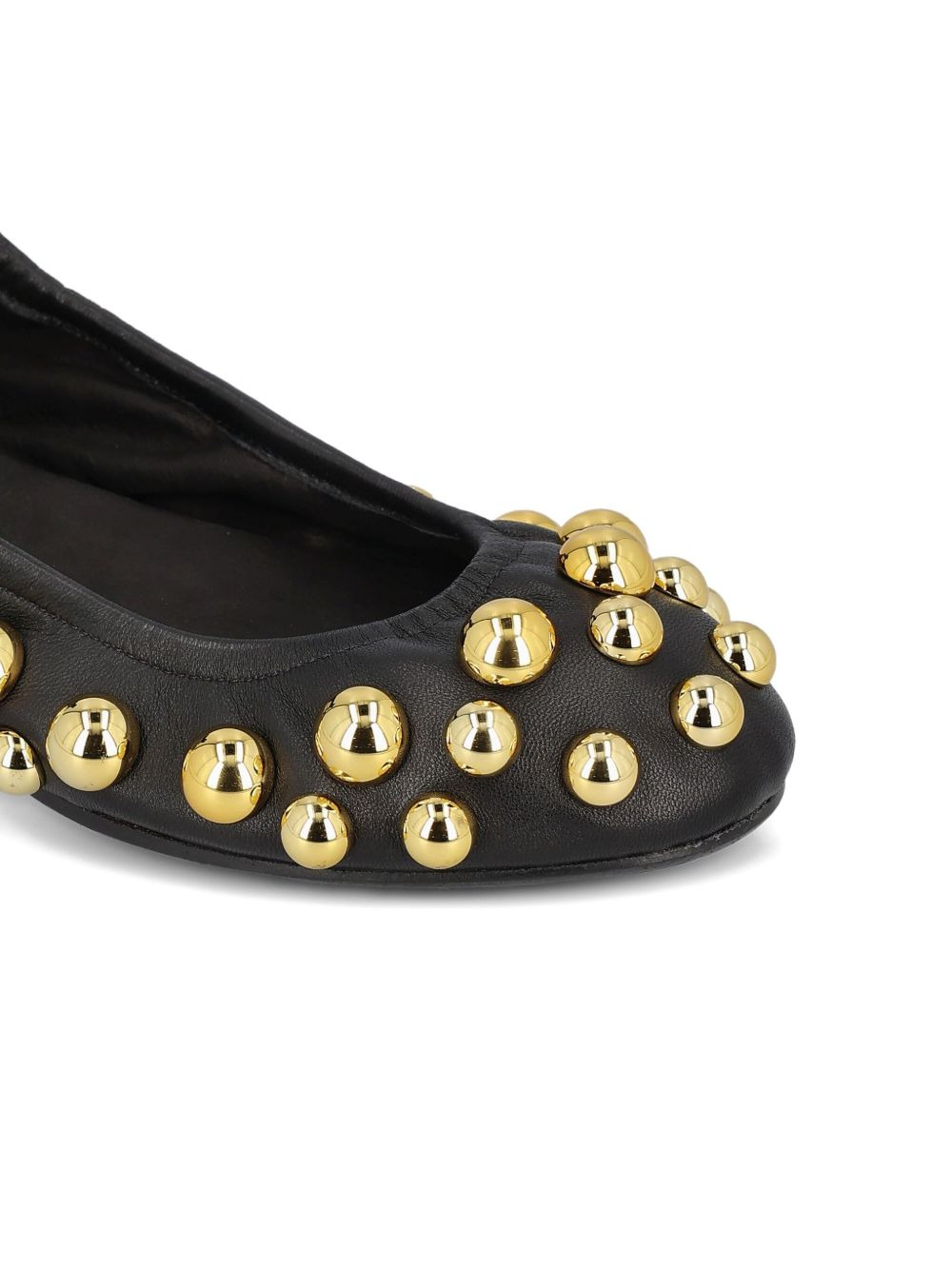 stud-embellished ballet flats - 4