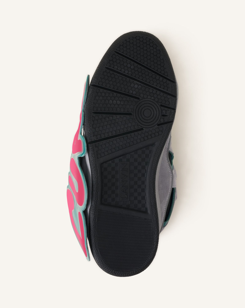 CURB PATCH SNEAKERS IN LEATHER 8
