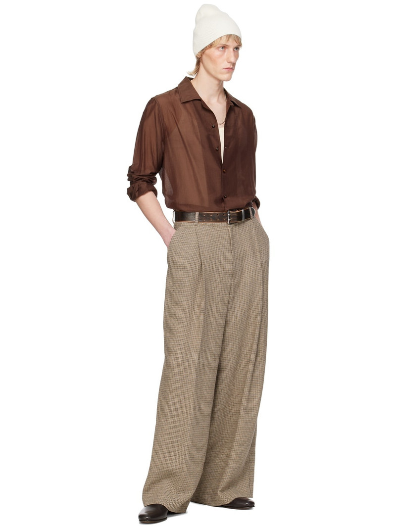 BODE Brown Heartwood Shirt outlook