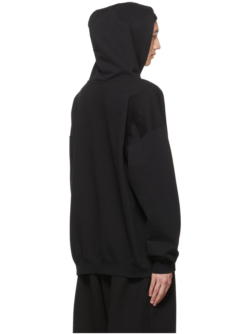 Black 'Vetements Click Here' Hoodie 3