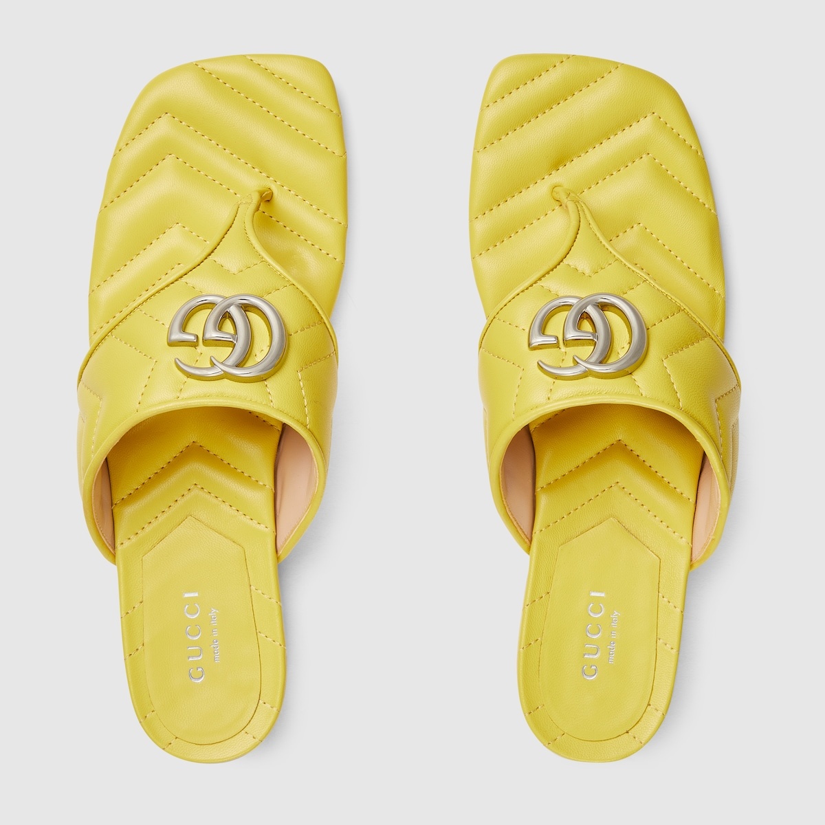 Women's Double G thong sandal - 4