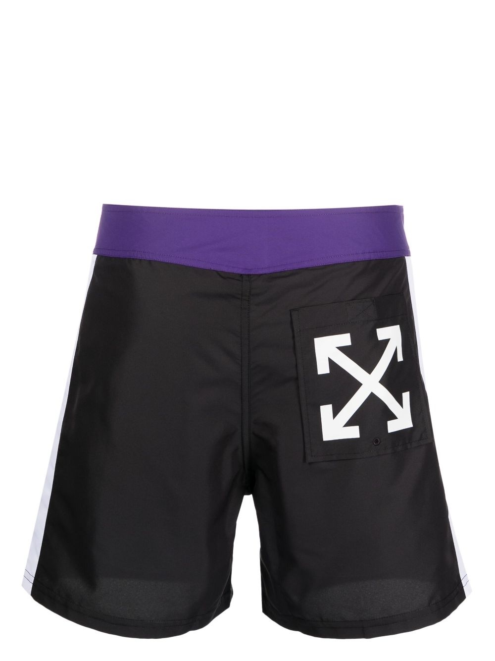 Arrows-print swim shorts - 2