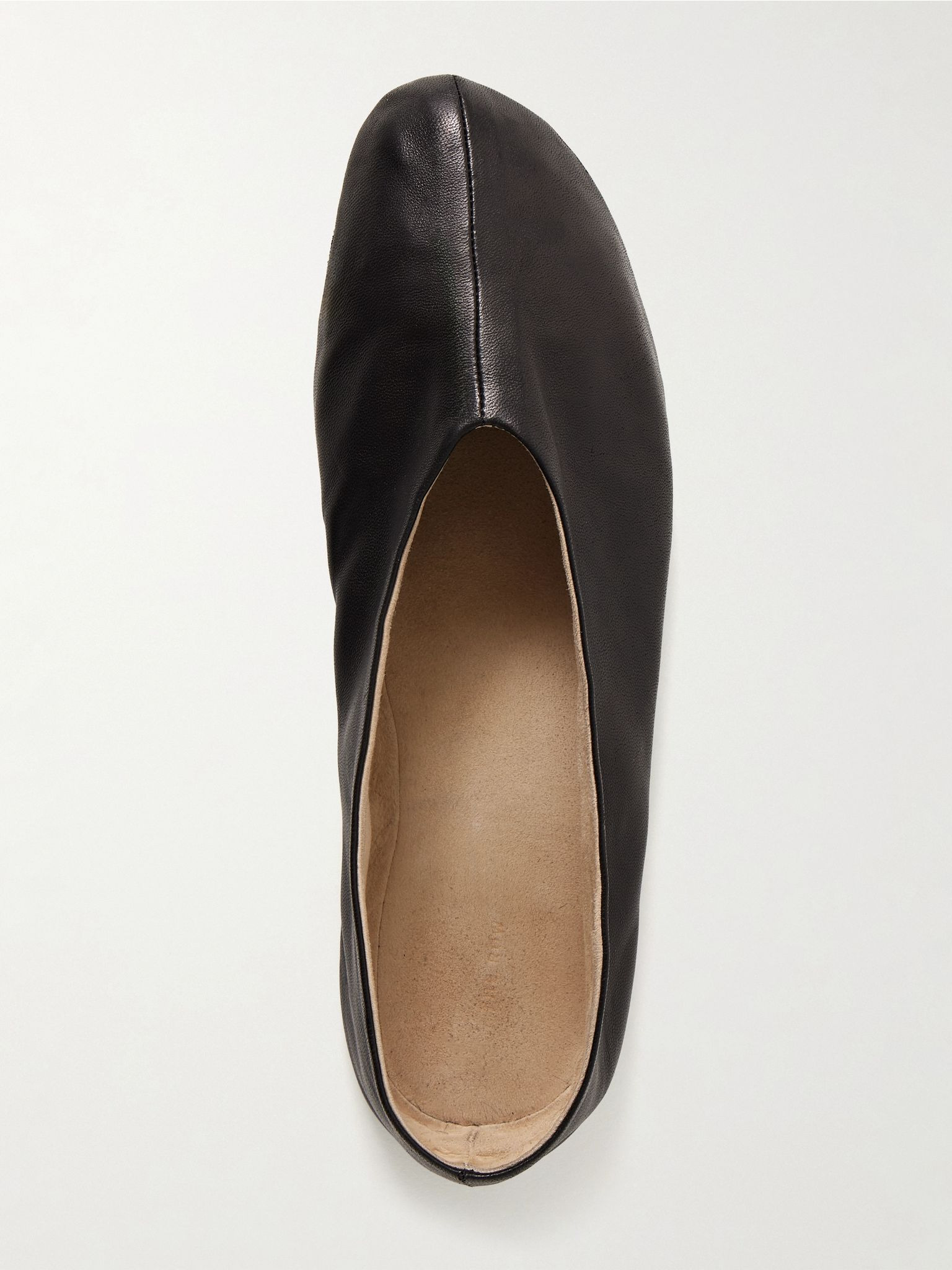 Stella leather ballet flats Black - 5