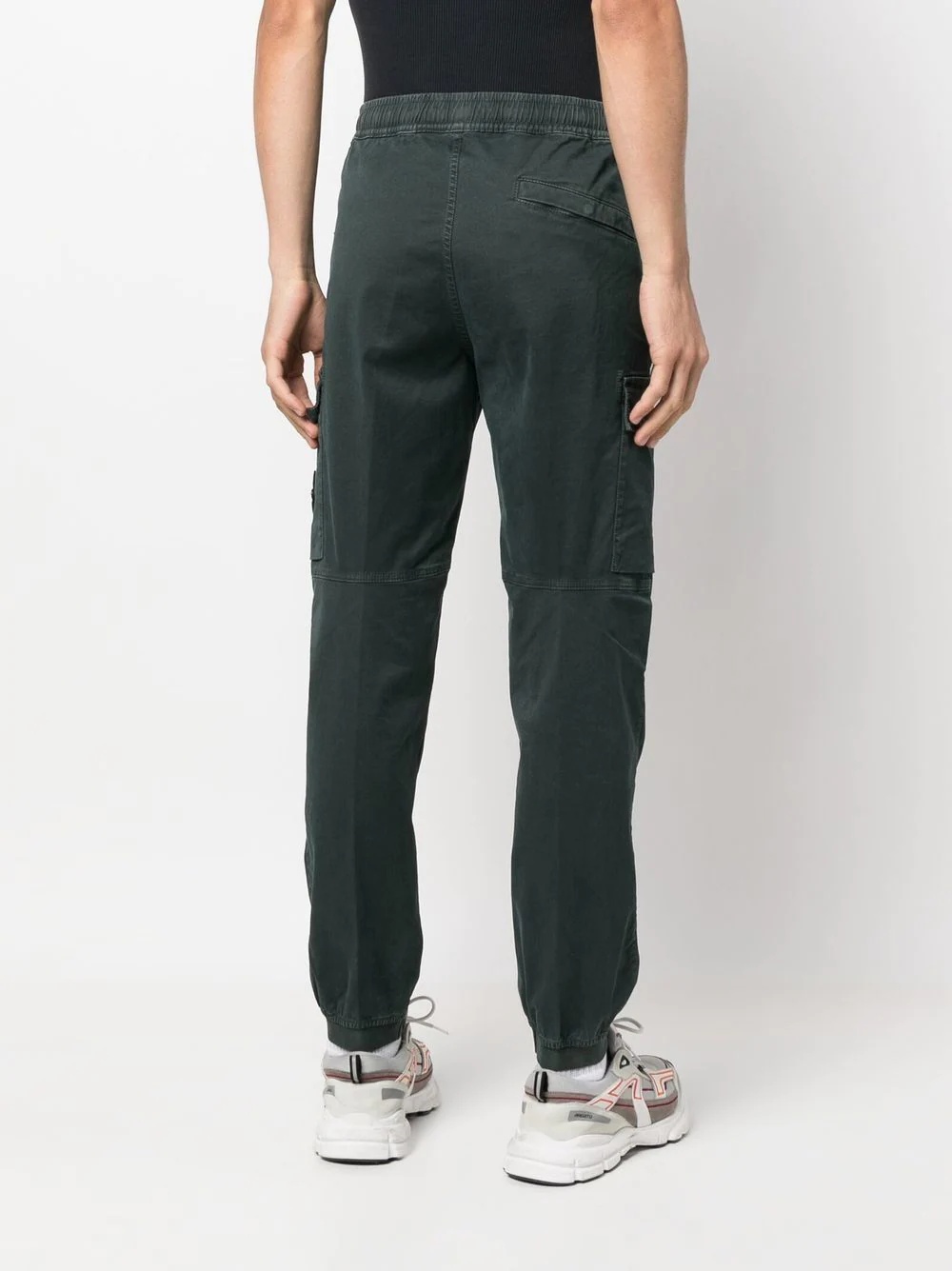 Compass-patch cargo trousers - 4