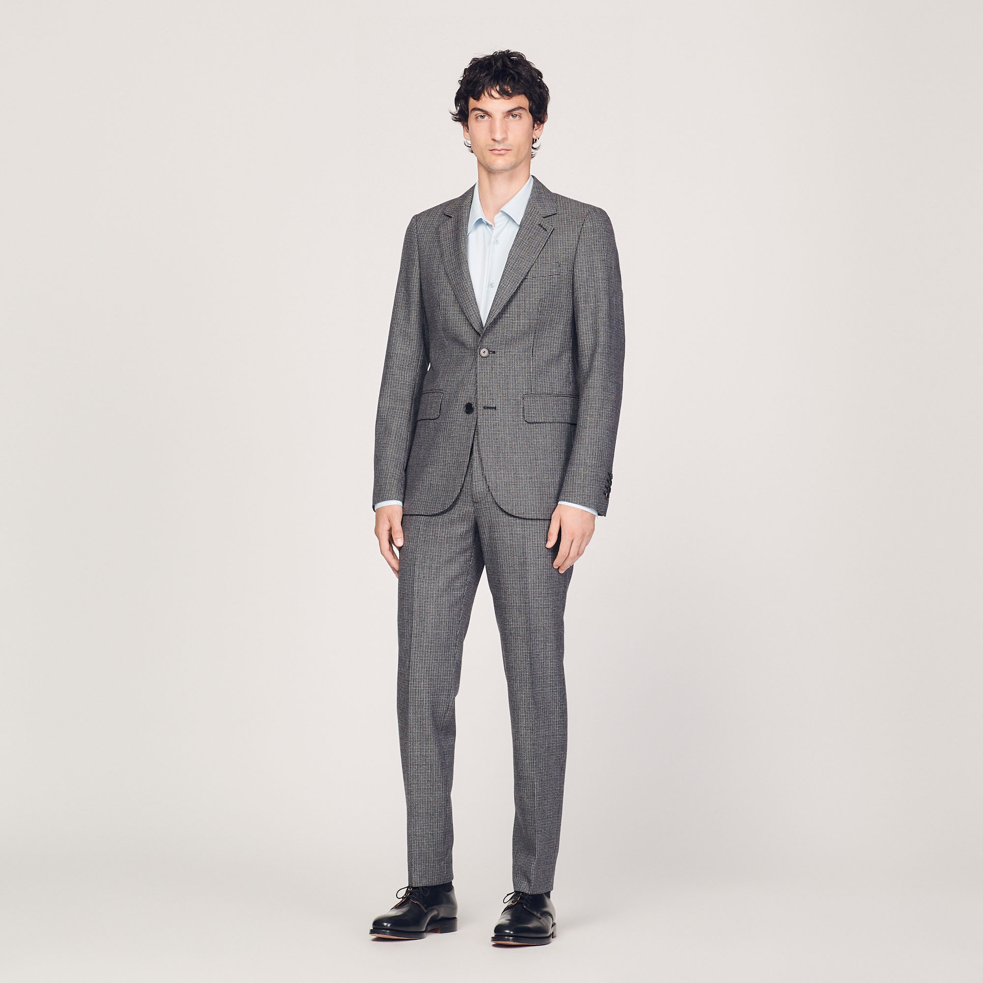 Virgin wool suit jacket - 3