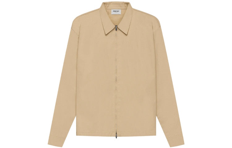 Fear of God Essentials SS21 Twill Jacket Khaki FOG-SS21-638 - 2