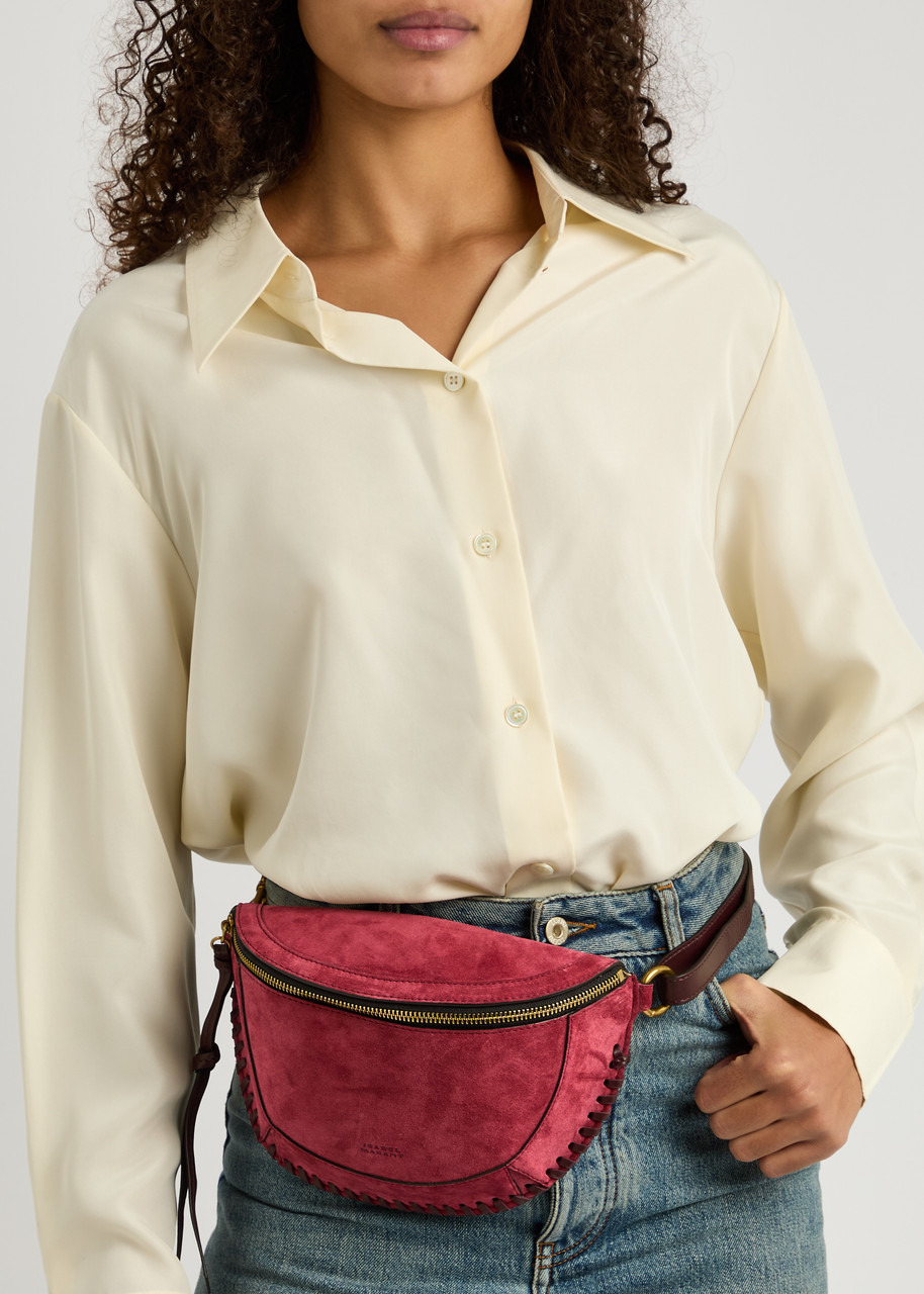 Isabel Marant Skano Suede Cross-body bag - 5