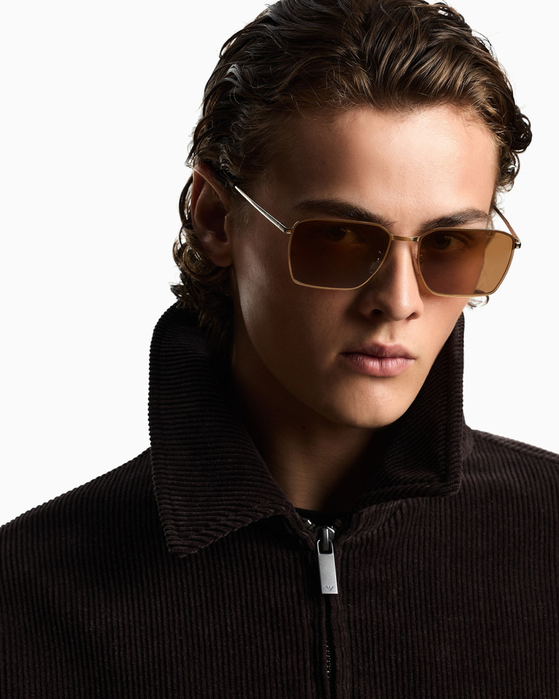 EMPORIO ARMANI MEN’S SQUARE SUNGLASSES outlook