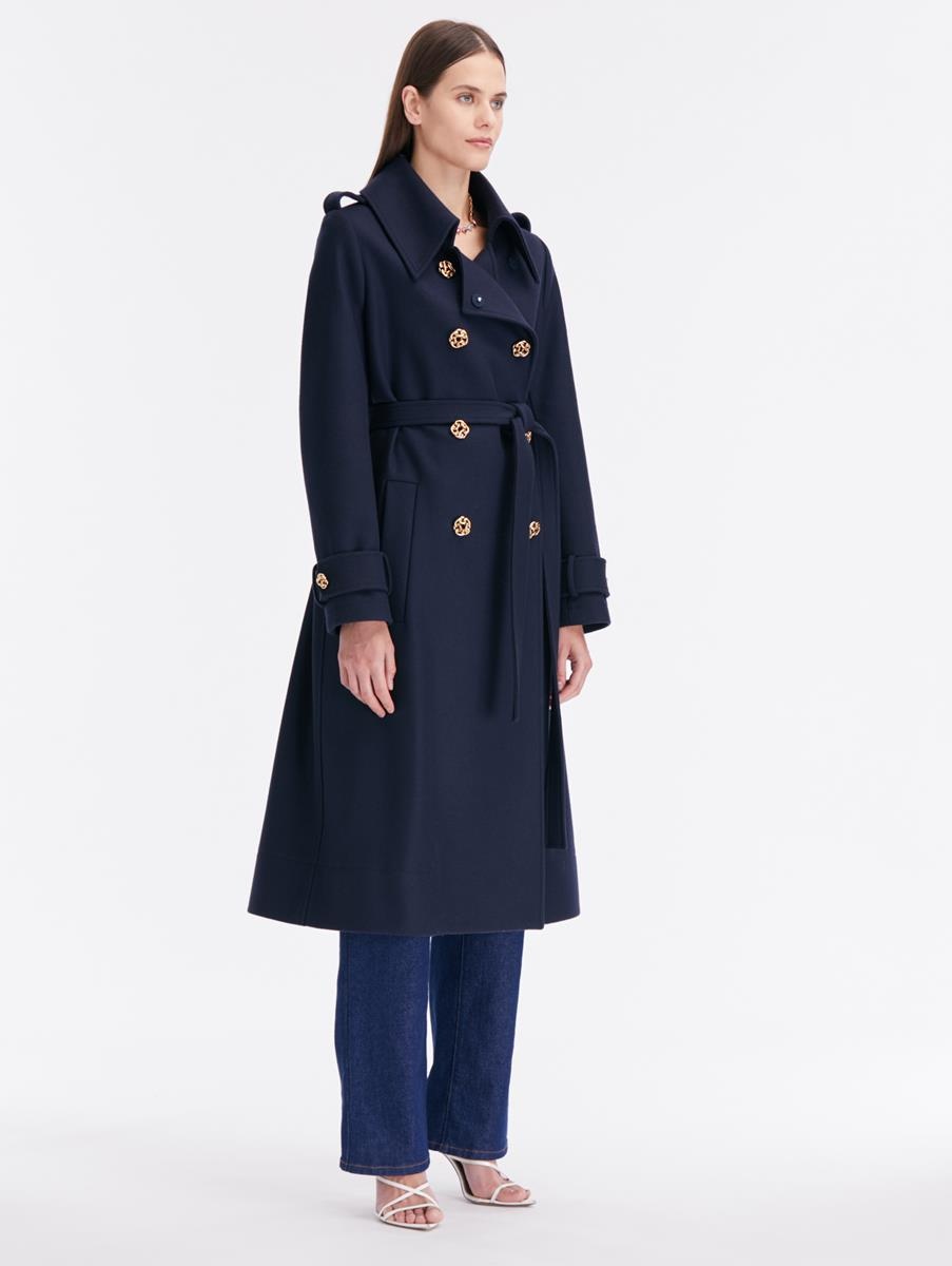 FELTED WOOL-BLEND COAT - 3