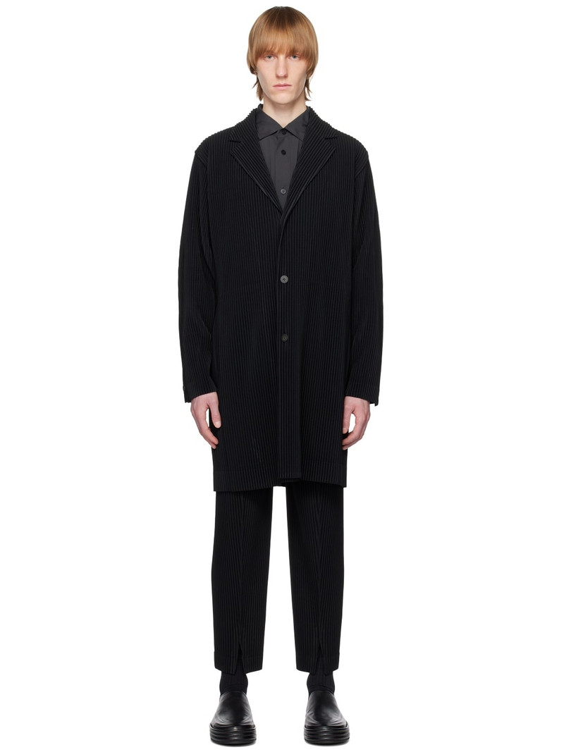 Black Basics Coat - 1