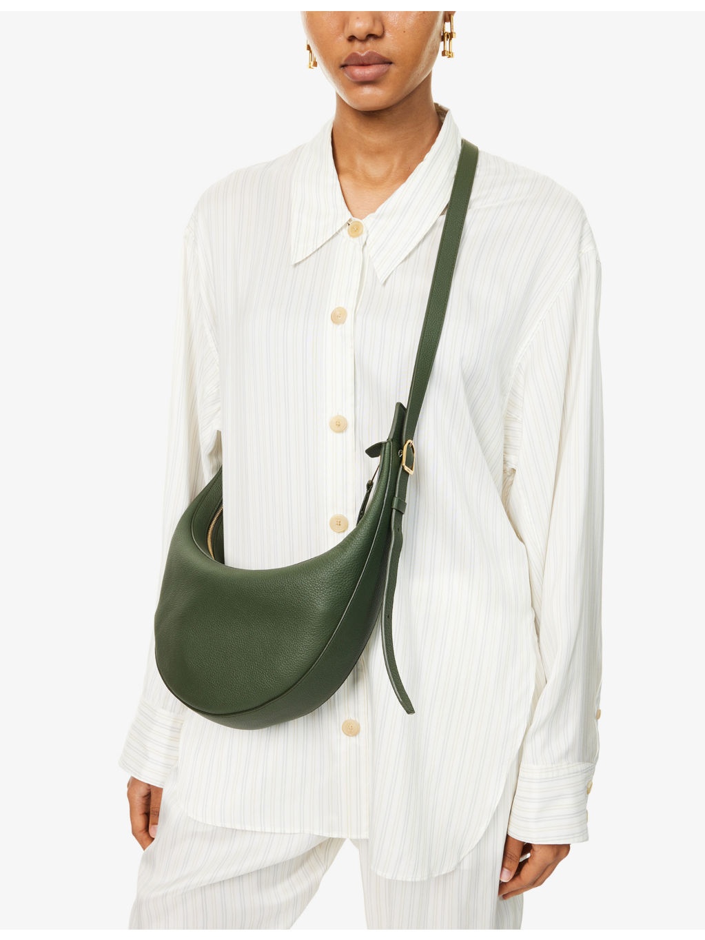 Augustina Small Leather Cross Body Bag - 2